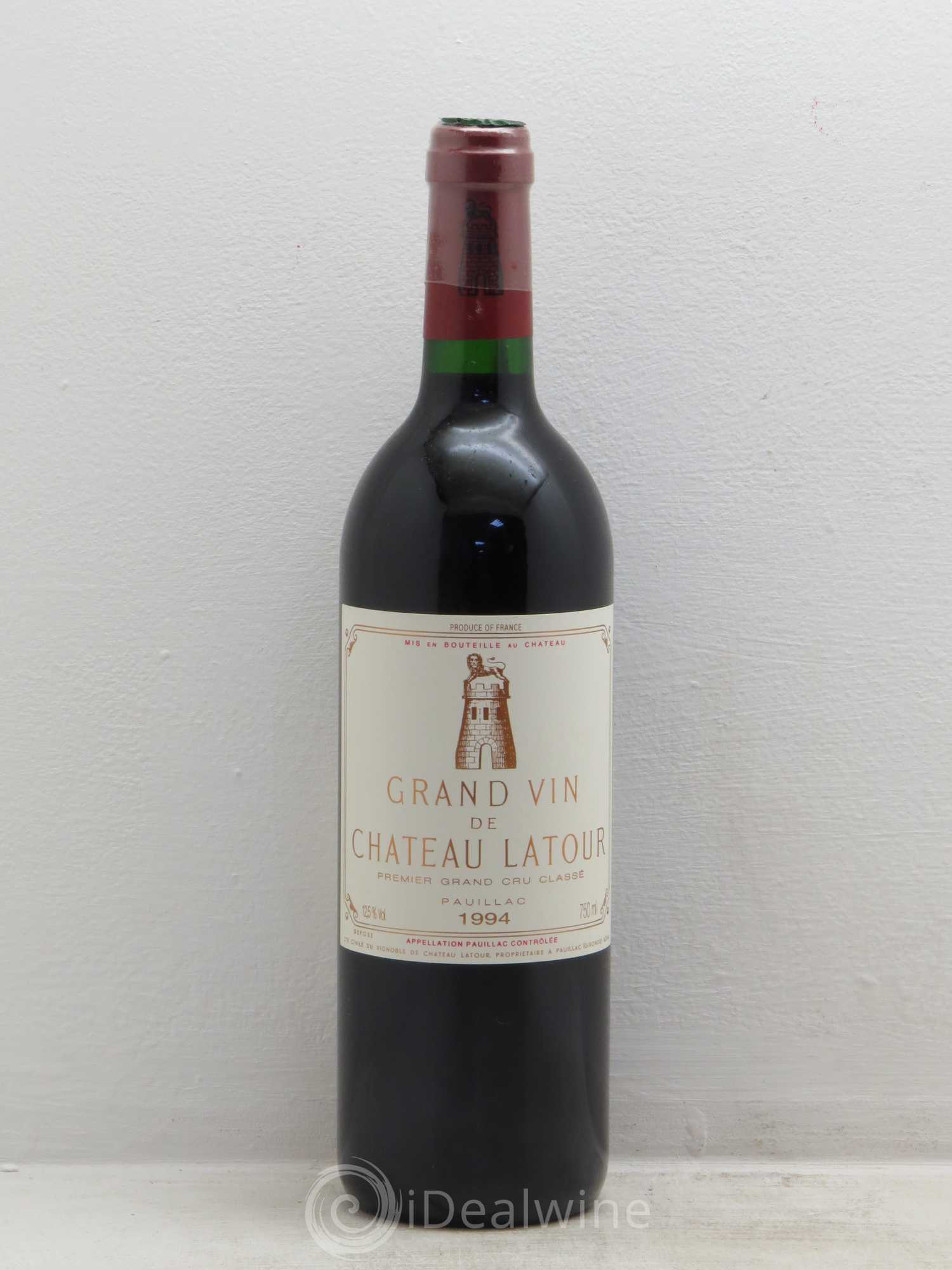 Château Latour 1er Grand Cru Classé 1994 - Lot de 1 bouteille - 0