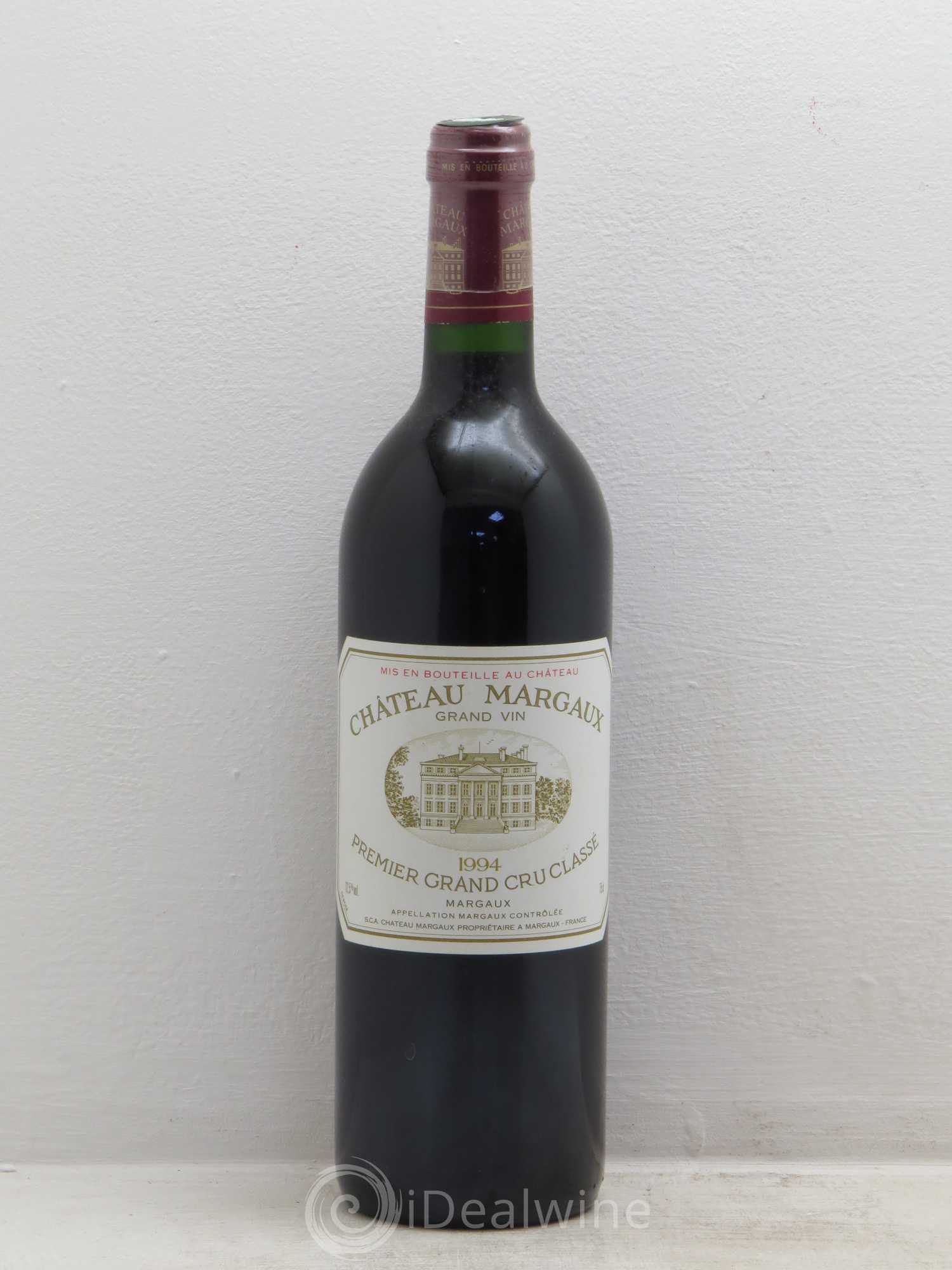 Château Margaux 1er Grand Cru Classé 1994 - Lot de 1 bouteille - 0