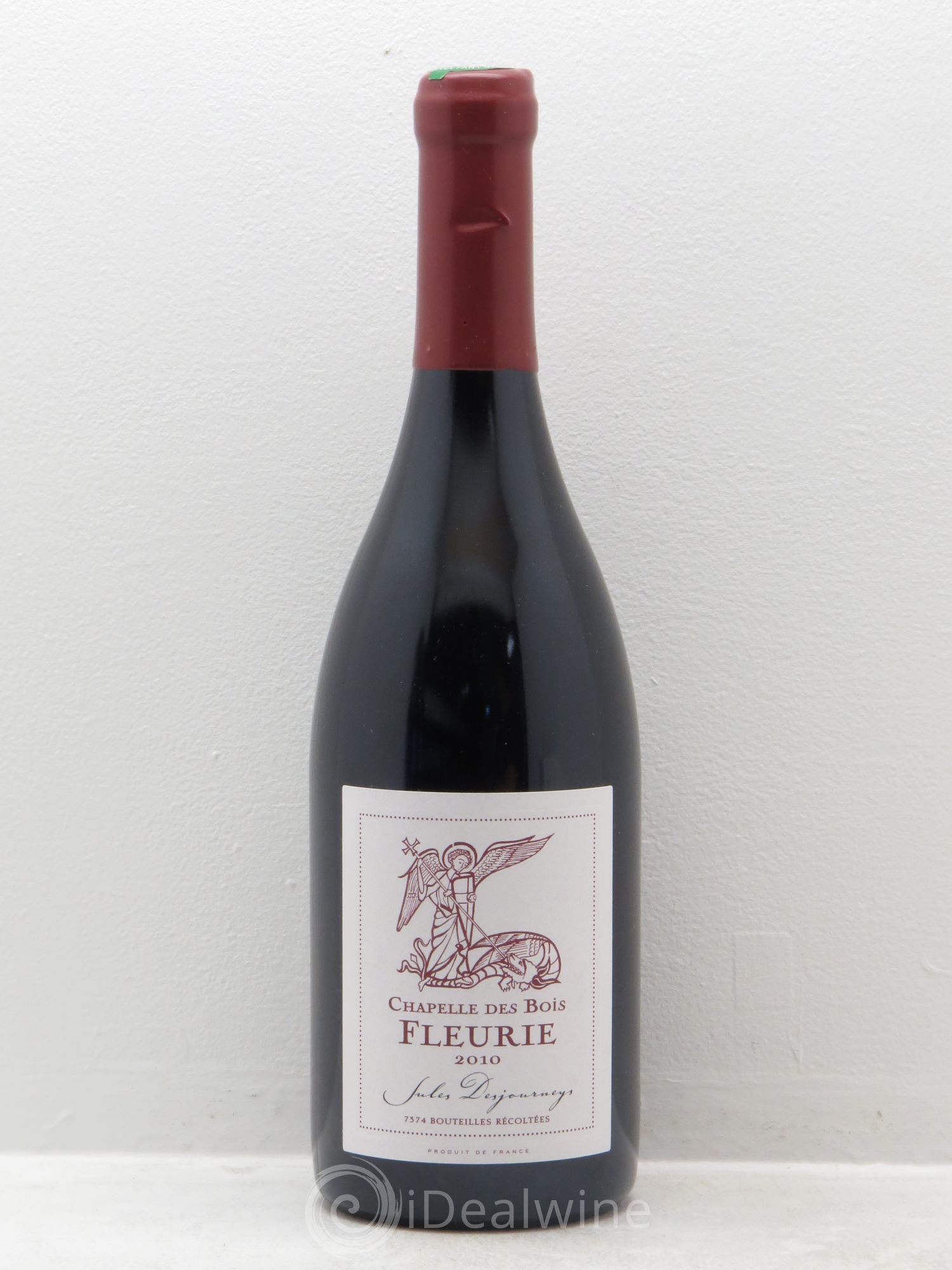 Fleurie Jules Desjourney Chapelle des Bois 2010 - Posten von 1 Flasche - 0
