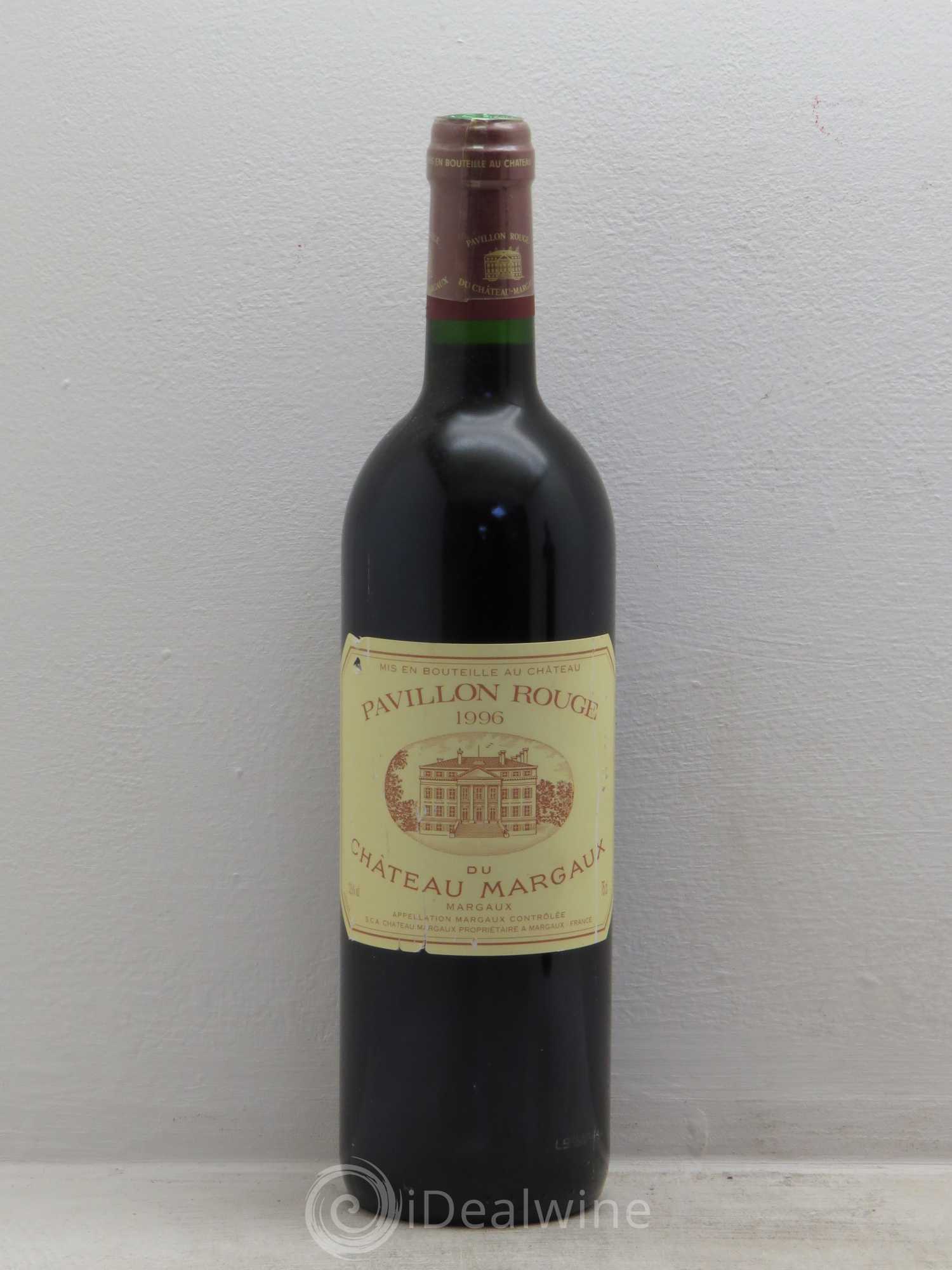 Pavillon Rouge du Château Margaux Second Vin 1996 - Lot de 6 bouteilles - 0