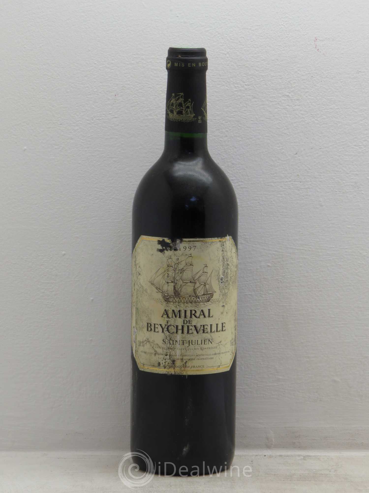 Amiral de Beychevelle Second Vin 1997 - Lot de 1 bouteille - 0