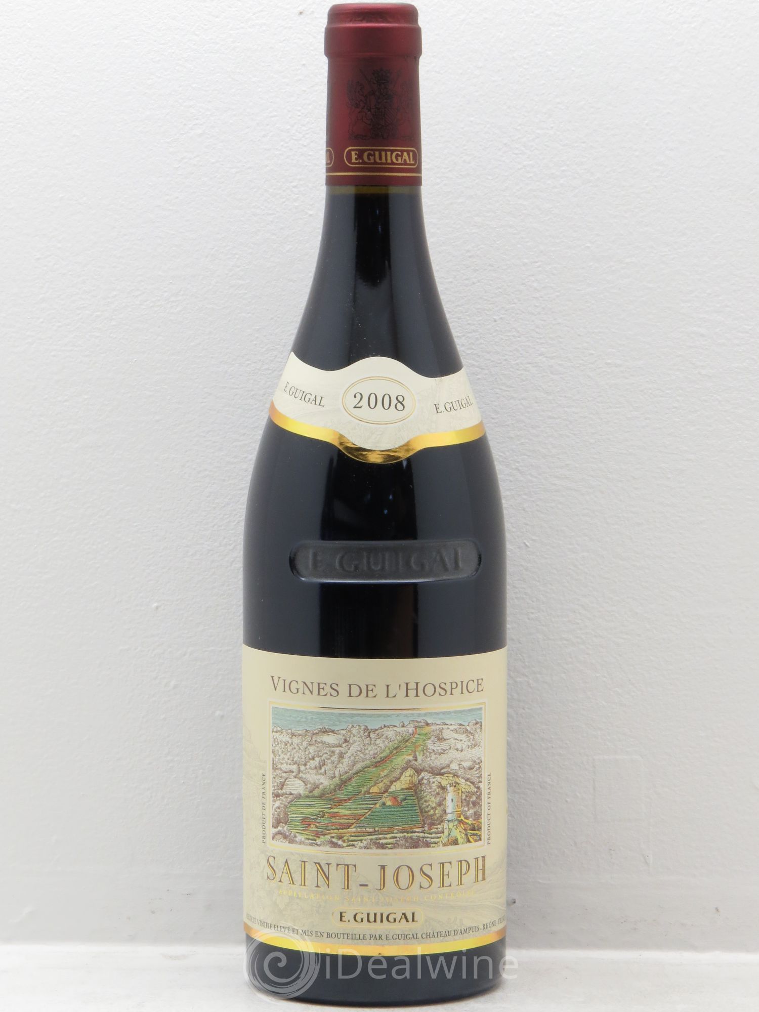 Saint-Joseph Vignes de l'Hospice Guigal 2008 - Lot de 1 bouteille - 0