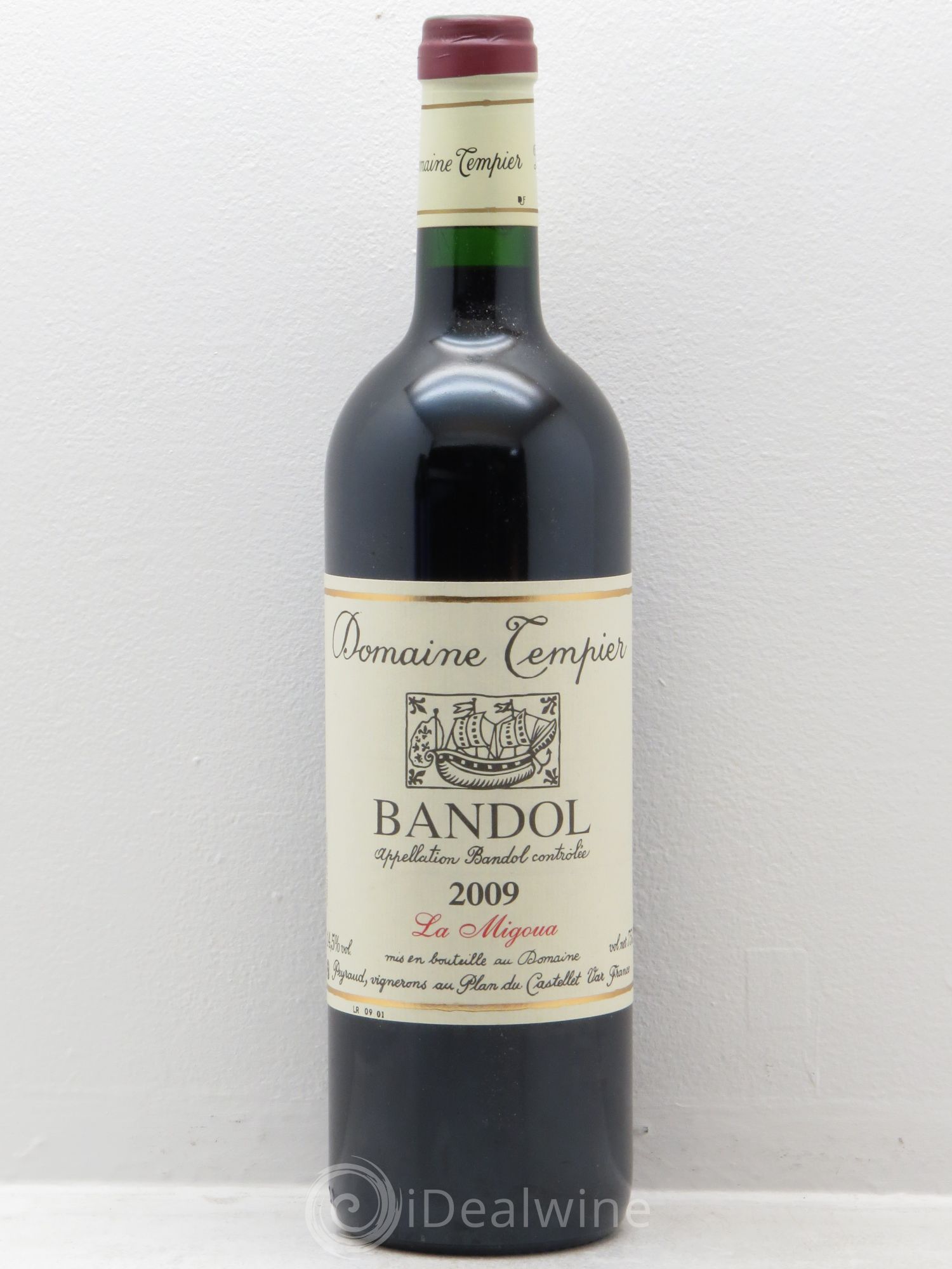 Bandol Domaine Tempier Cuvée La Migoua Famille Peyraud 2009 - Lot de 1 bouteille - 0