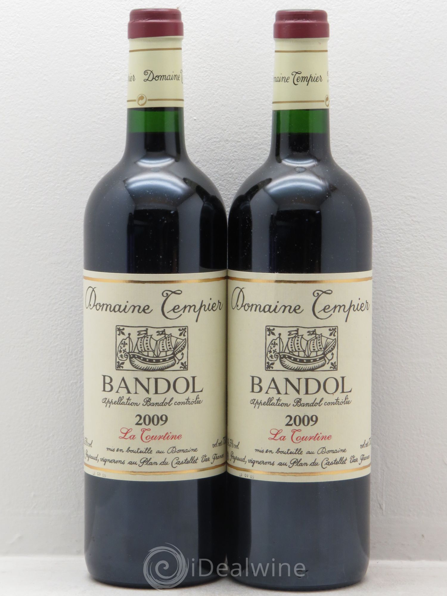 Bandol Domaine Tempier La Tourtine Famille Peyraud 2009 - Lot de 2 bouteilles - 0