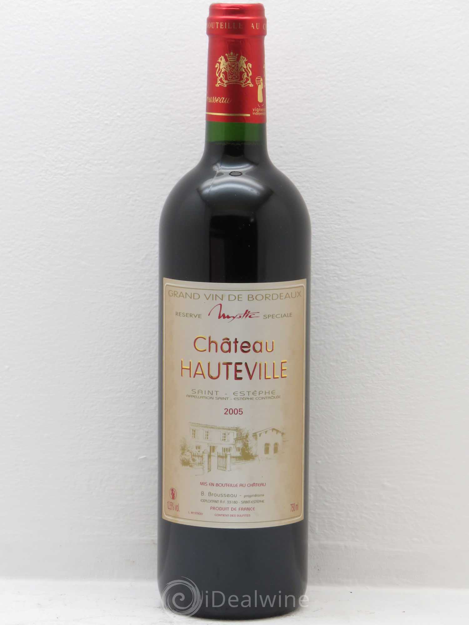 Saint-Estèphe haute ville 2005 - Posten von 12 Flaschen - 0