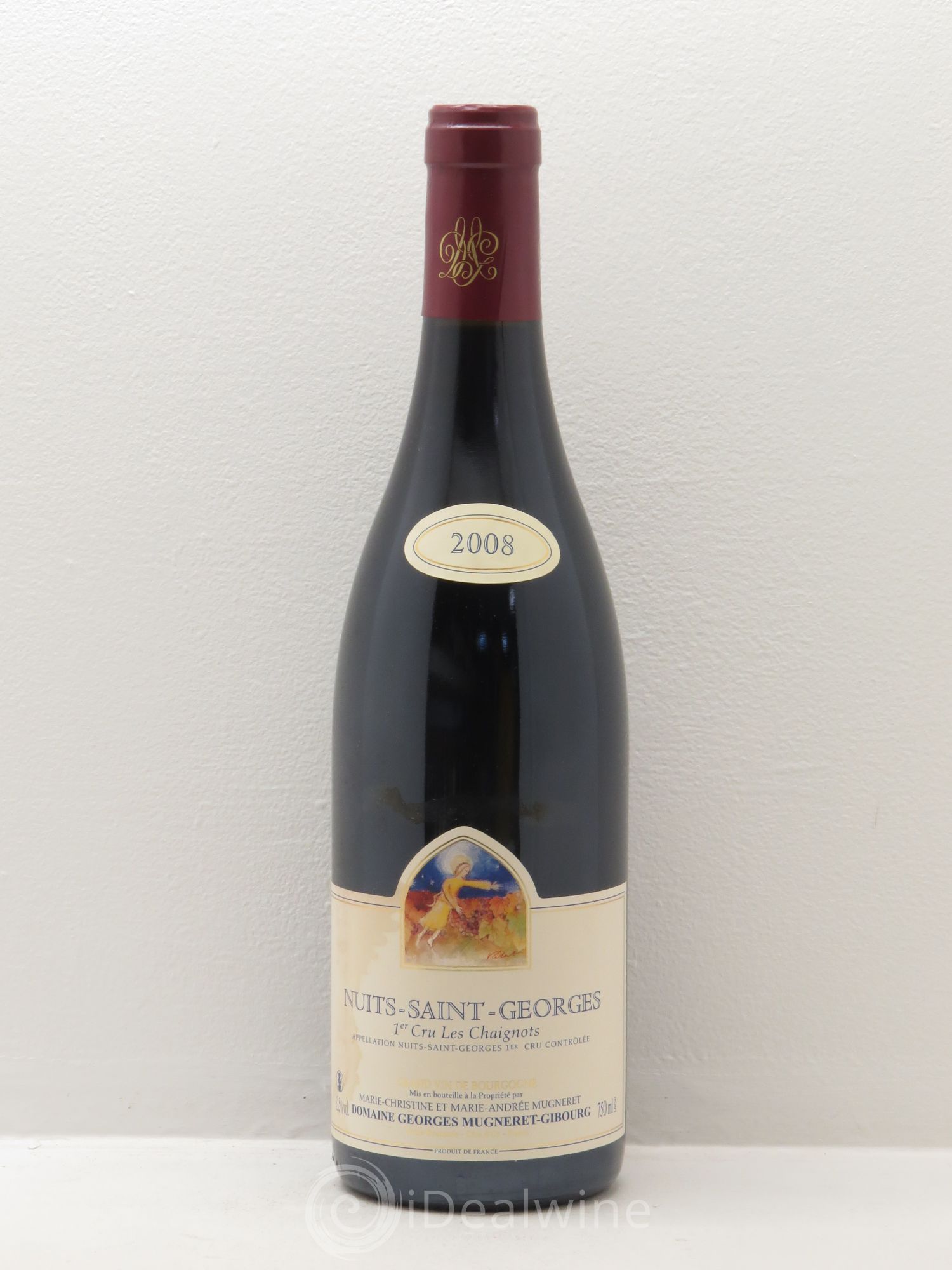 Nuits-Saint-Georges 1er Cru Les Chaignots Mugneret-Gibourg (Domaine) 2008 - Lot de 1 bouteille - 0