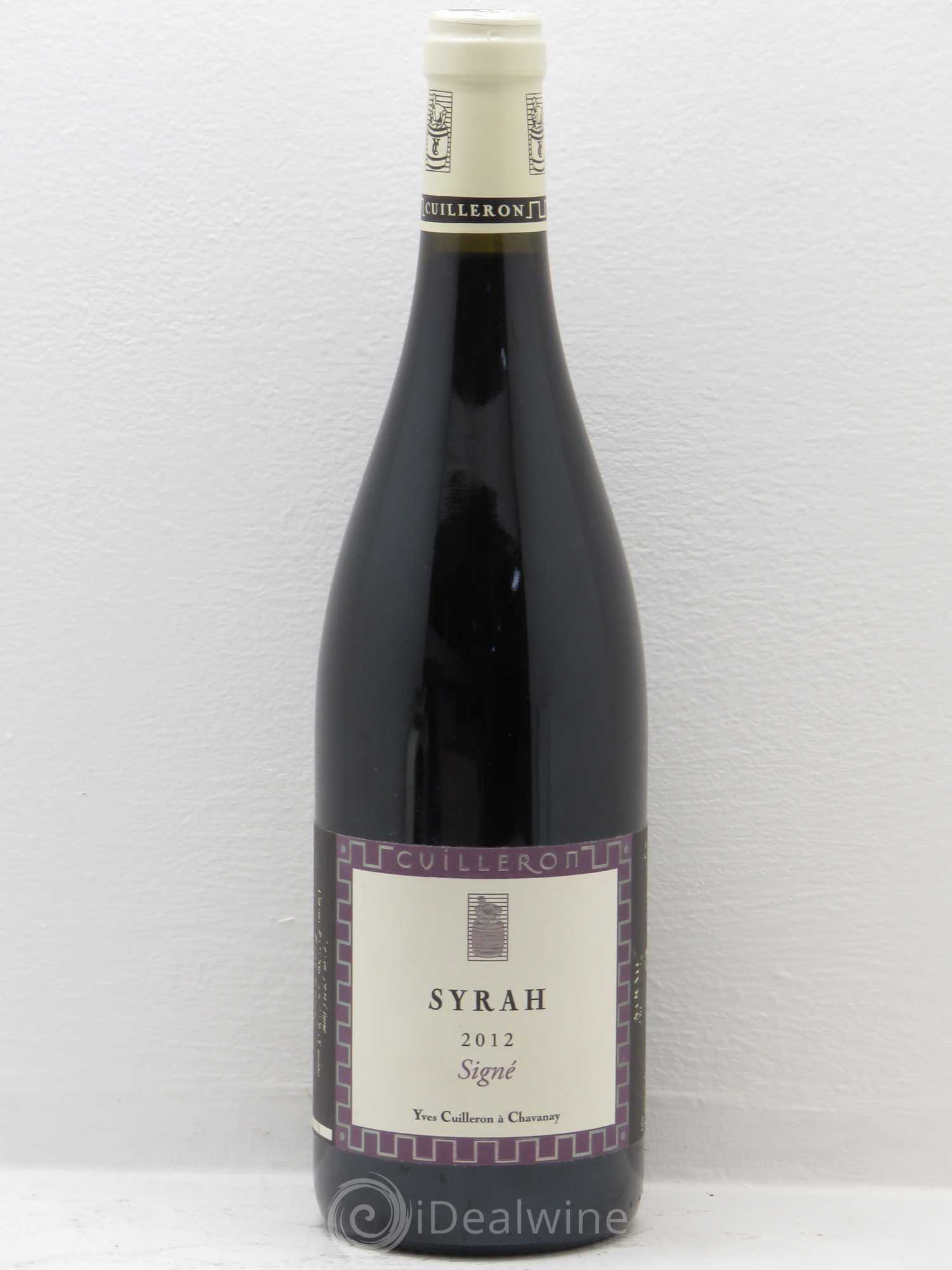 Divers Syrah signé cuilleron 2012 - Posten von 1 Flasche - 0