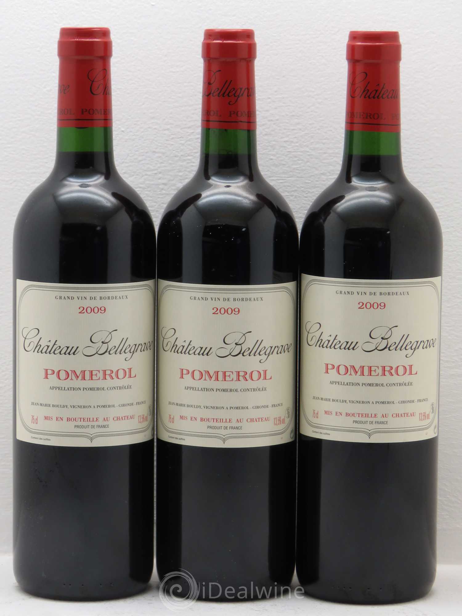 Château Bellegrave 2009 - Lot de 3 bouteilles - 0