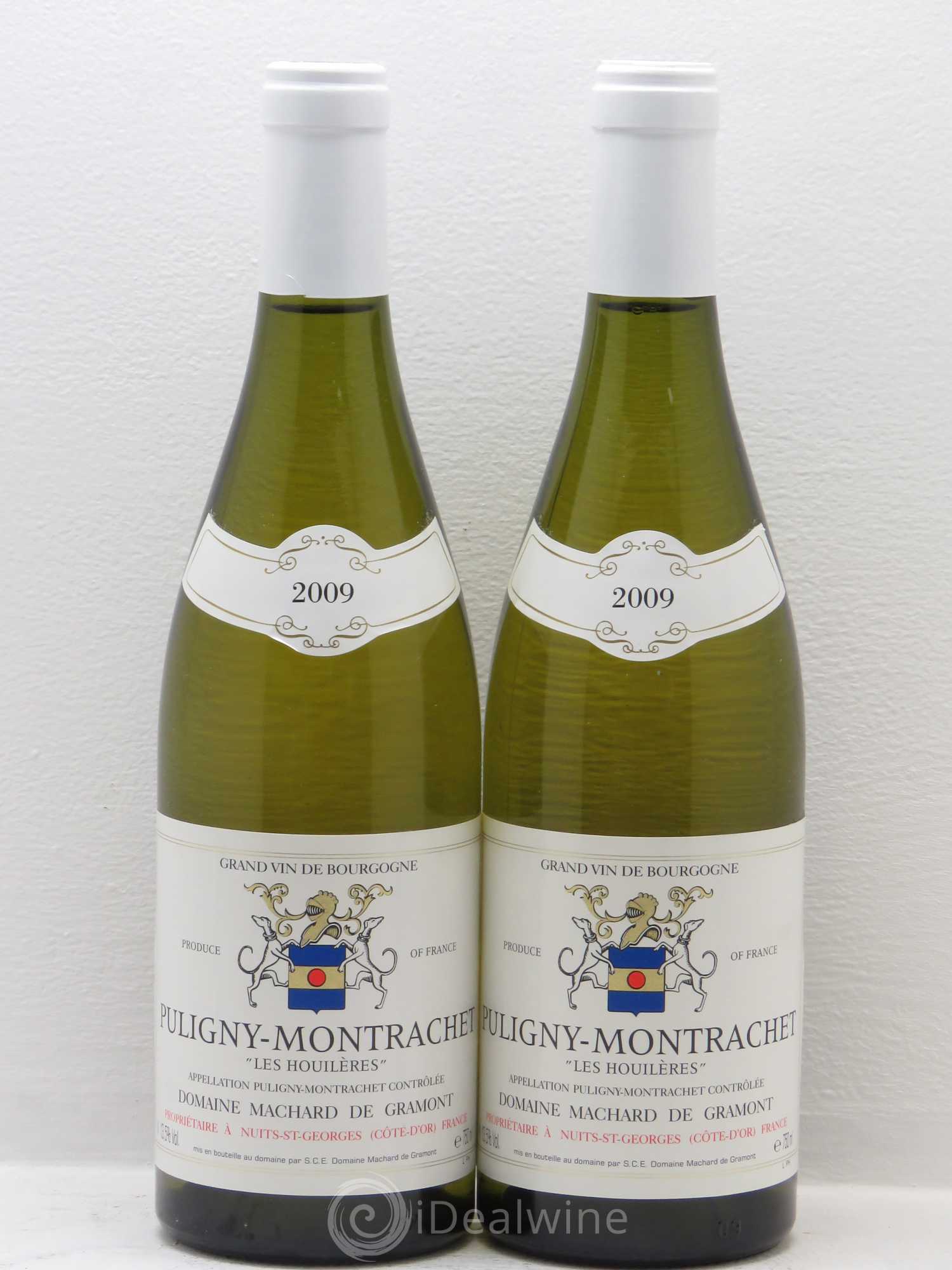 Puligny-Montrachet les houlières machard de gramont 2009 - Posten von 2 Flaschen - 0