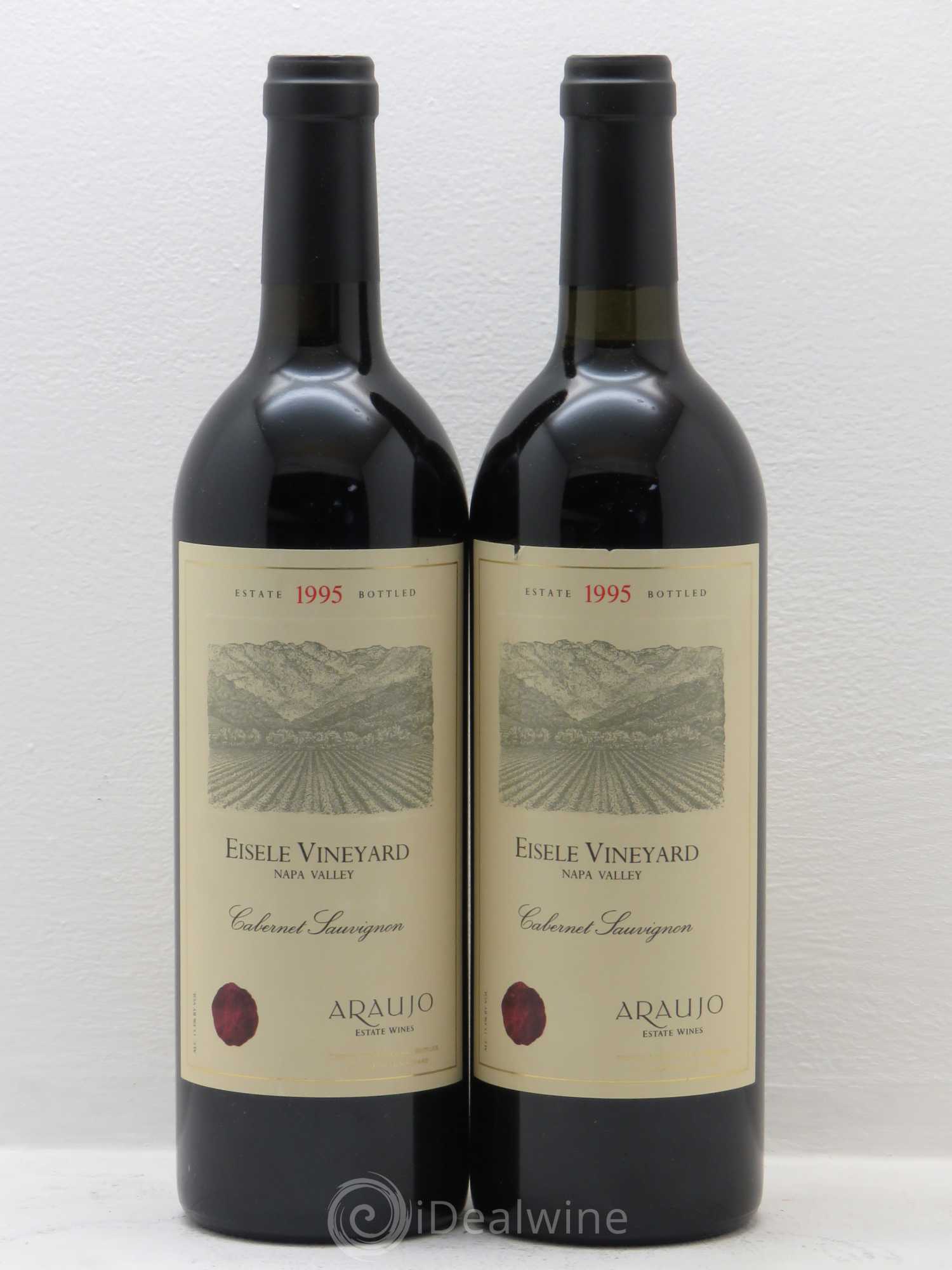 USA Eisele vineyards napa valley syrah 1995 - Posten von 2 Flaschen - 0
