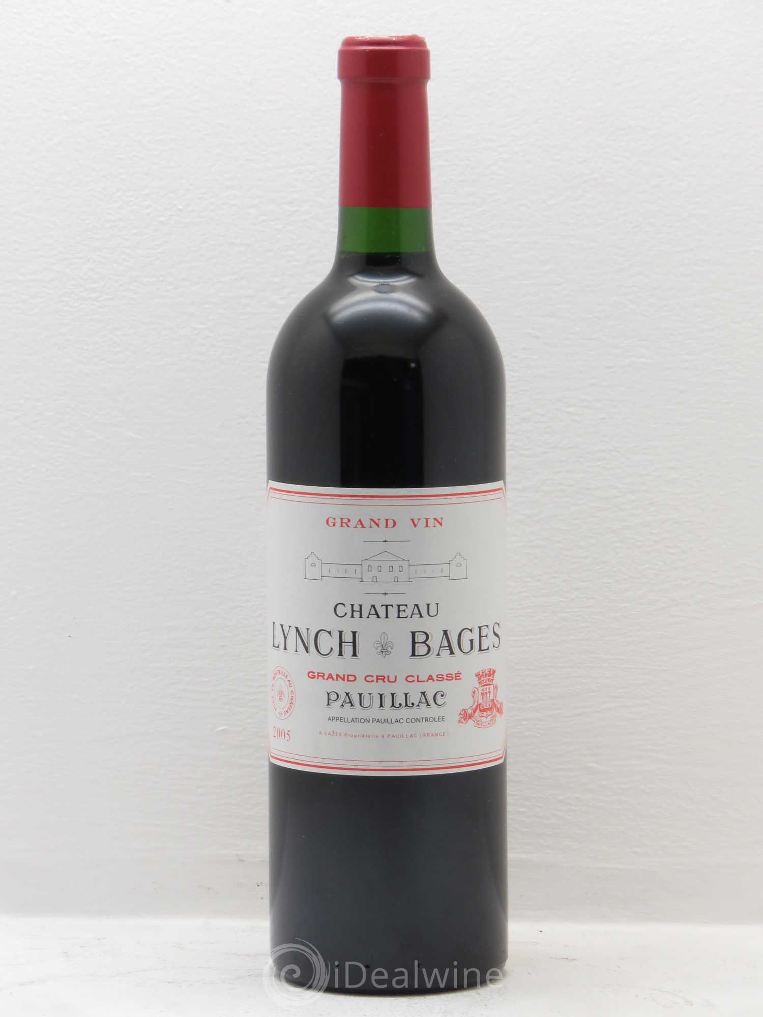 Château Lynch Bages 5ème Grand Cru Classé 2005 - Lot de 1 bouteille - 0