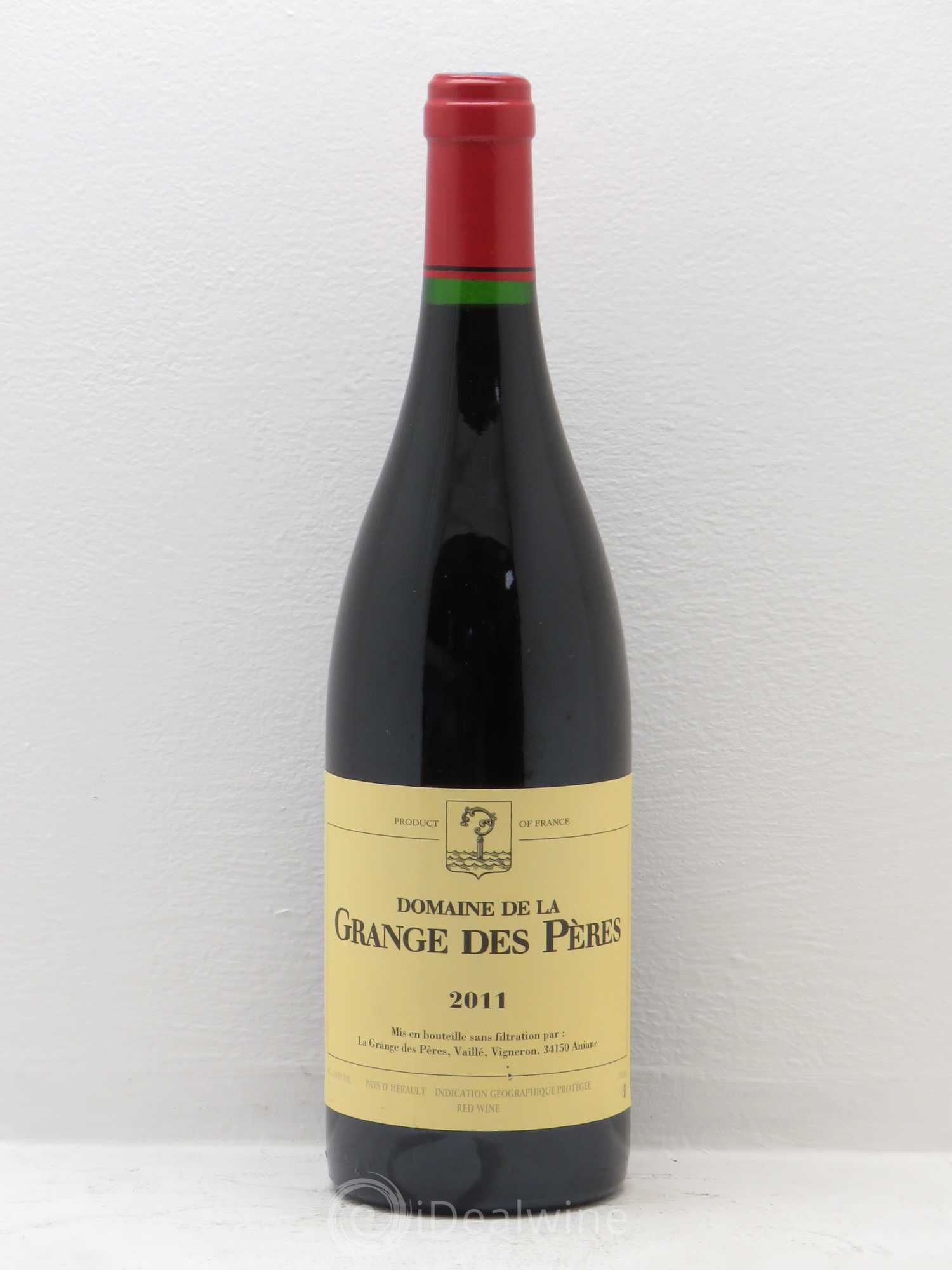 Pays d'Hérault Grange des Pères Laurent Vaillé 2011 - Lot de 1 bouteille - 0