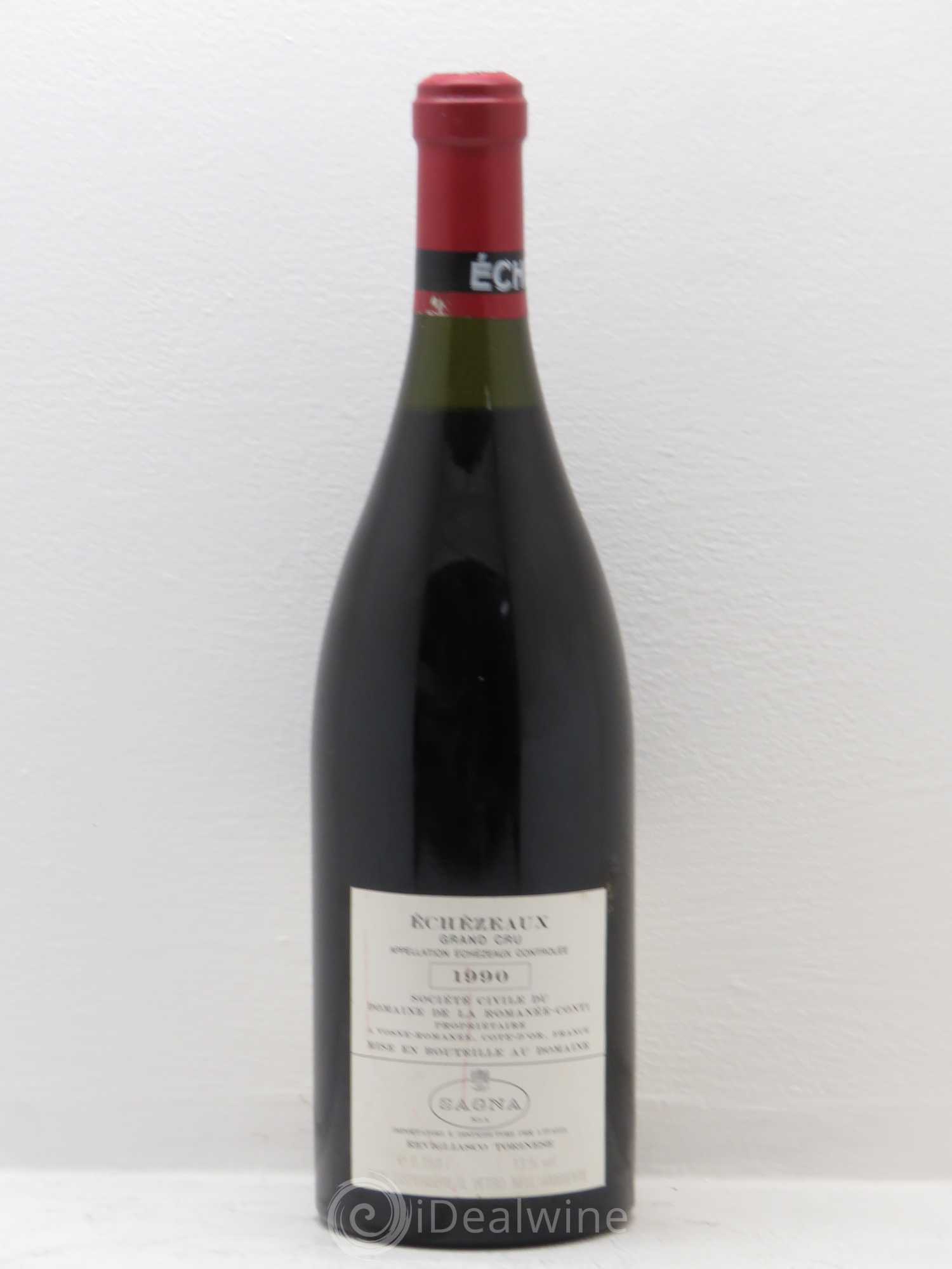 Echezeaux Grand Cru Domaine de la Romanée-Conti 1990 - Lot de 1 bouteille - 1