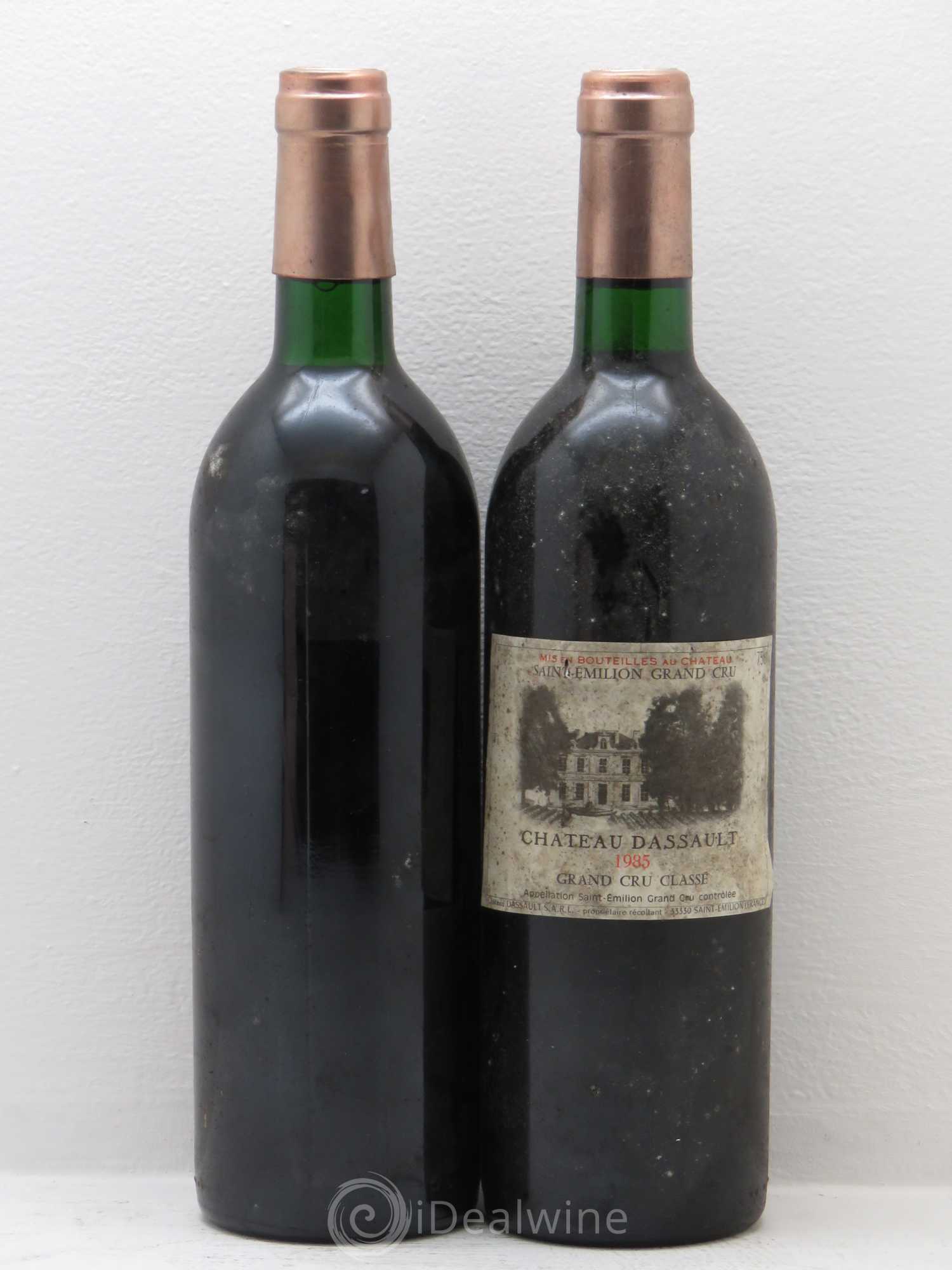 Château Dassault Grand Cru Classé 1985 - Lot de 2 bouteilles - 0