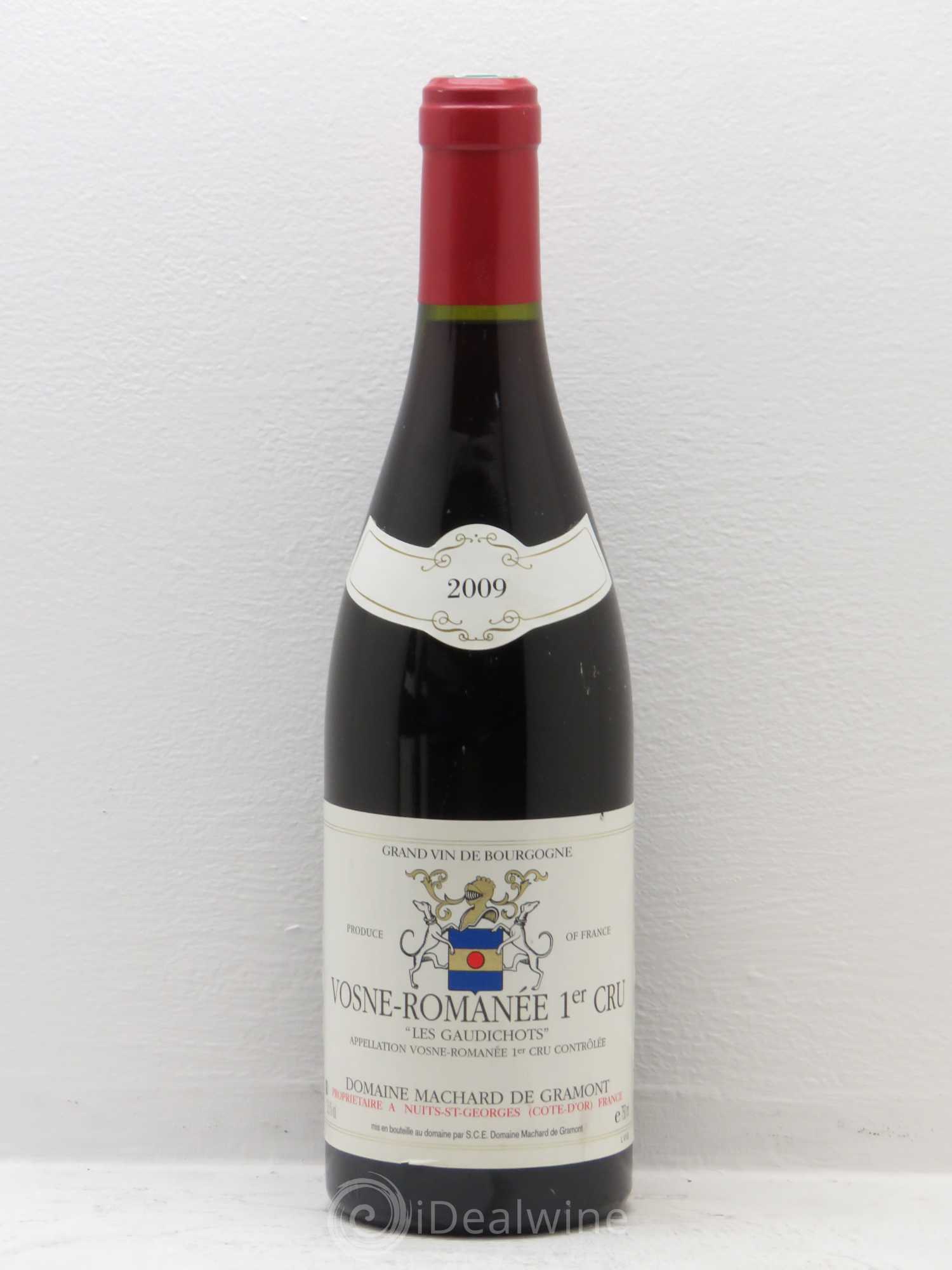 Vosne-Romanée 1er Cru Machard de gramont 2009 - Lot de 1 bouteille - 0