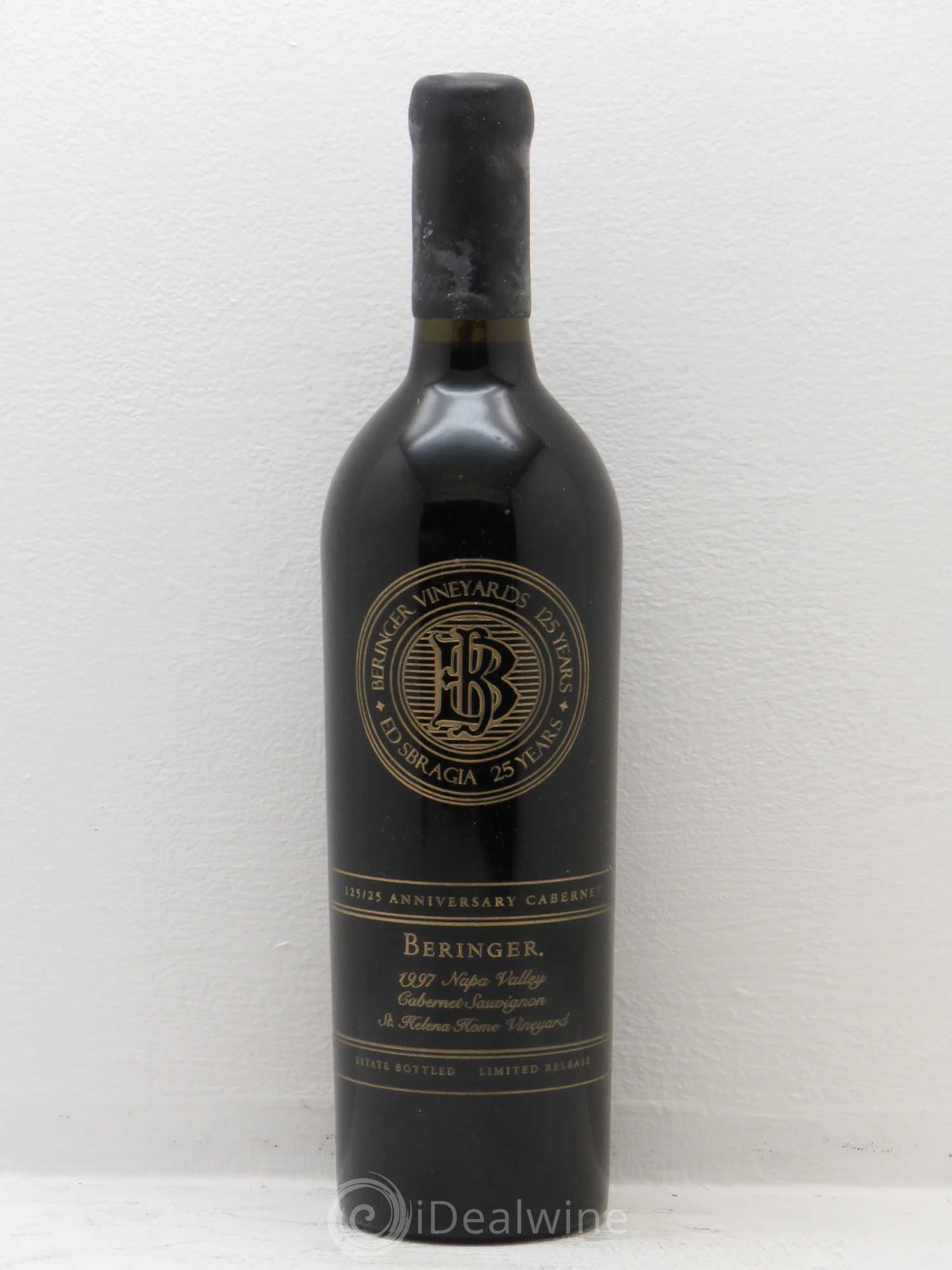 Napa Valley Cabernet Sauvignon Beringer 1997 - Lot de 1 bouteille - 0