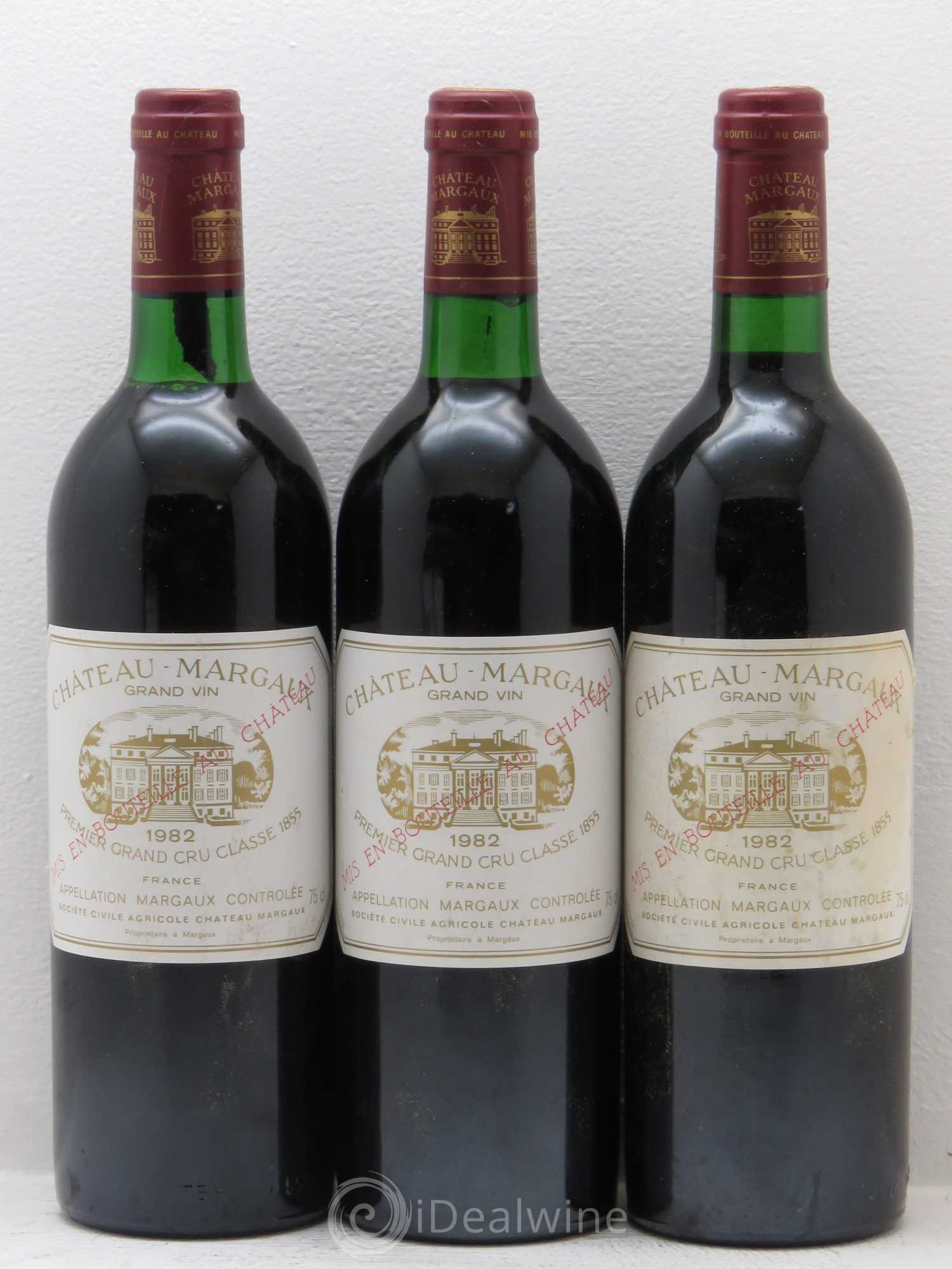Château Margaux 1er Grand Cru Classé 1982 - Lot de 6 bouteilles - 2