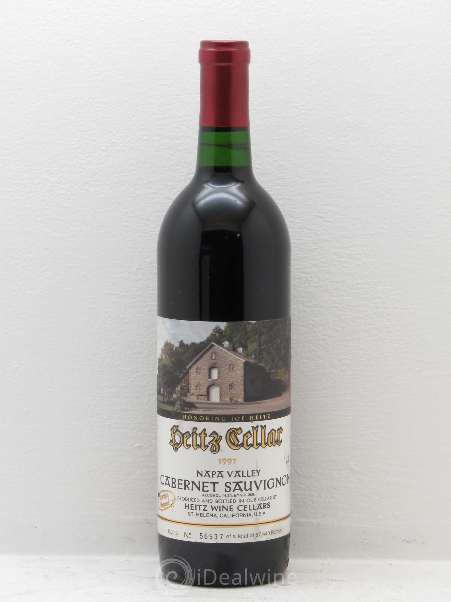 Vins Etrangers Heitz cellar cabernet sauvignon napa valley 1997 - Lotto di 1 bottiglia - 0
