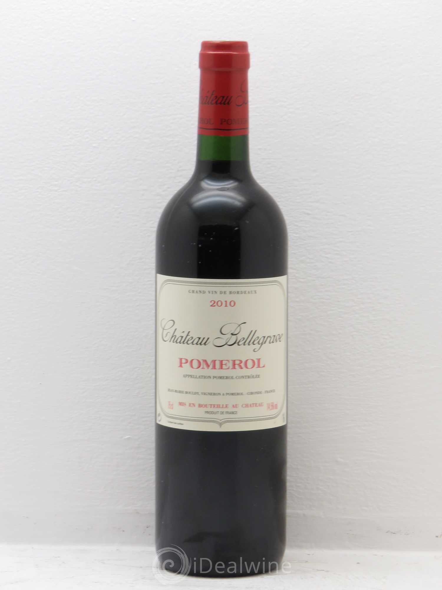 Château Bellegrave 2010 - Lot de 1 bouteille - 0