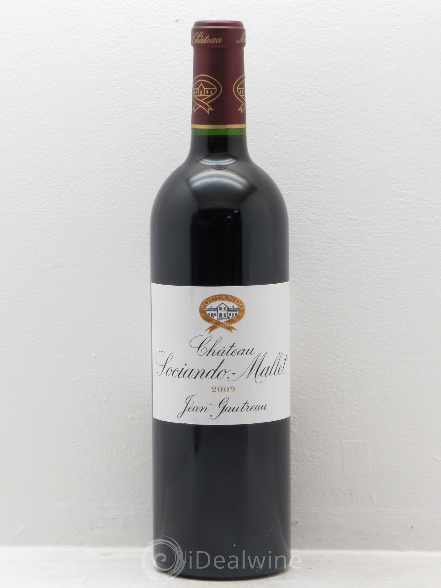 Château Sociando Mallet 2009 - Lot de 1 bouteille - 0