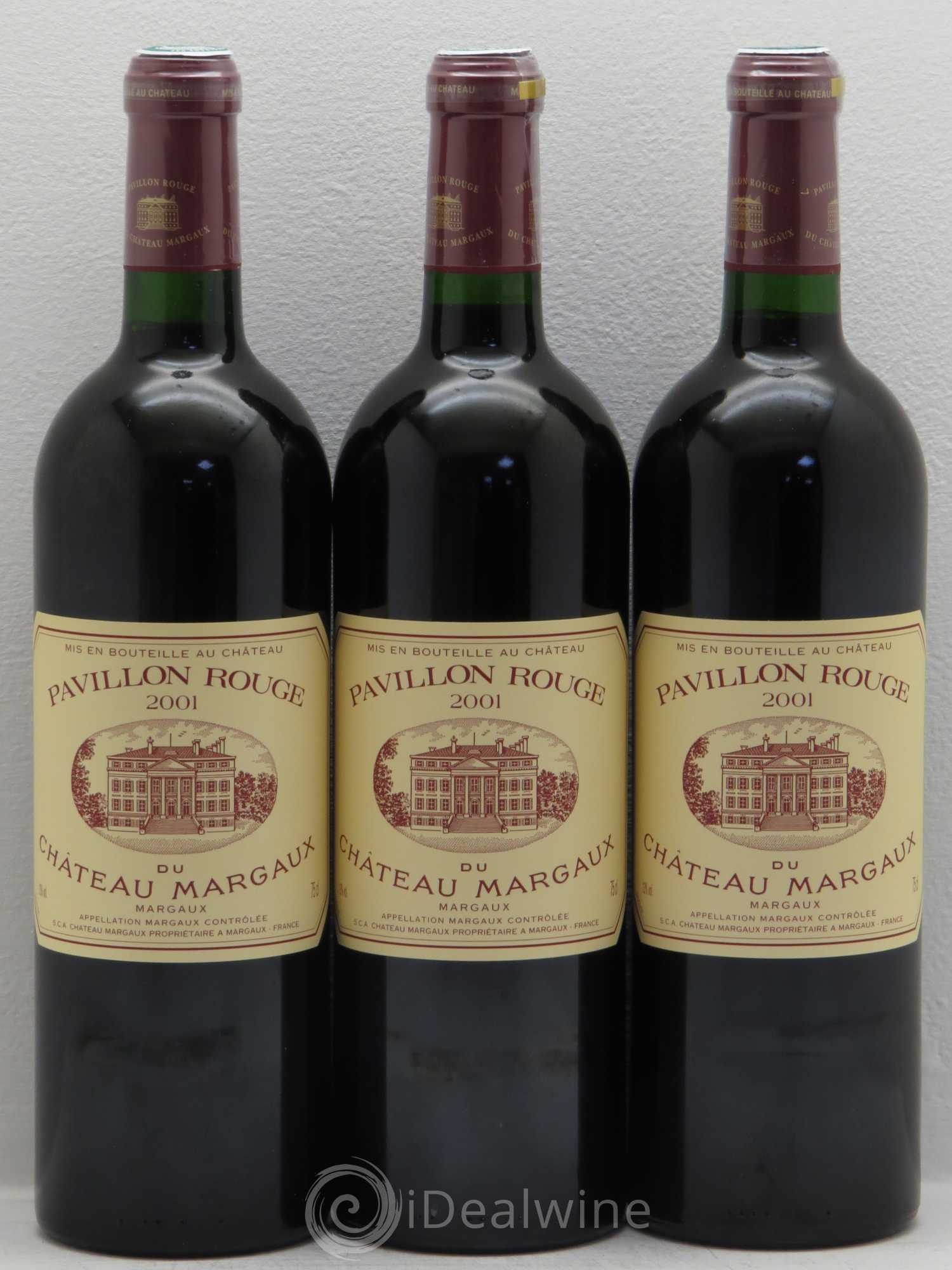 Pavillon Rouge du Château Margaux Second Vin 2001 - Lot de 12 bouteilles - 1