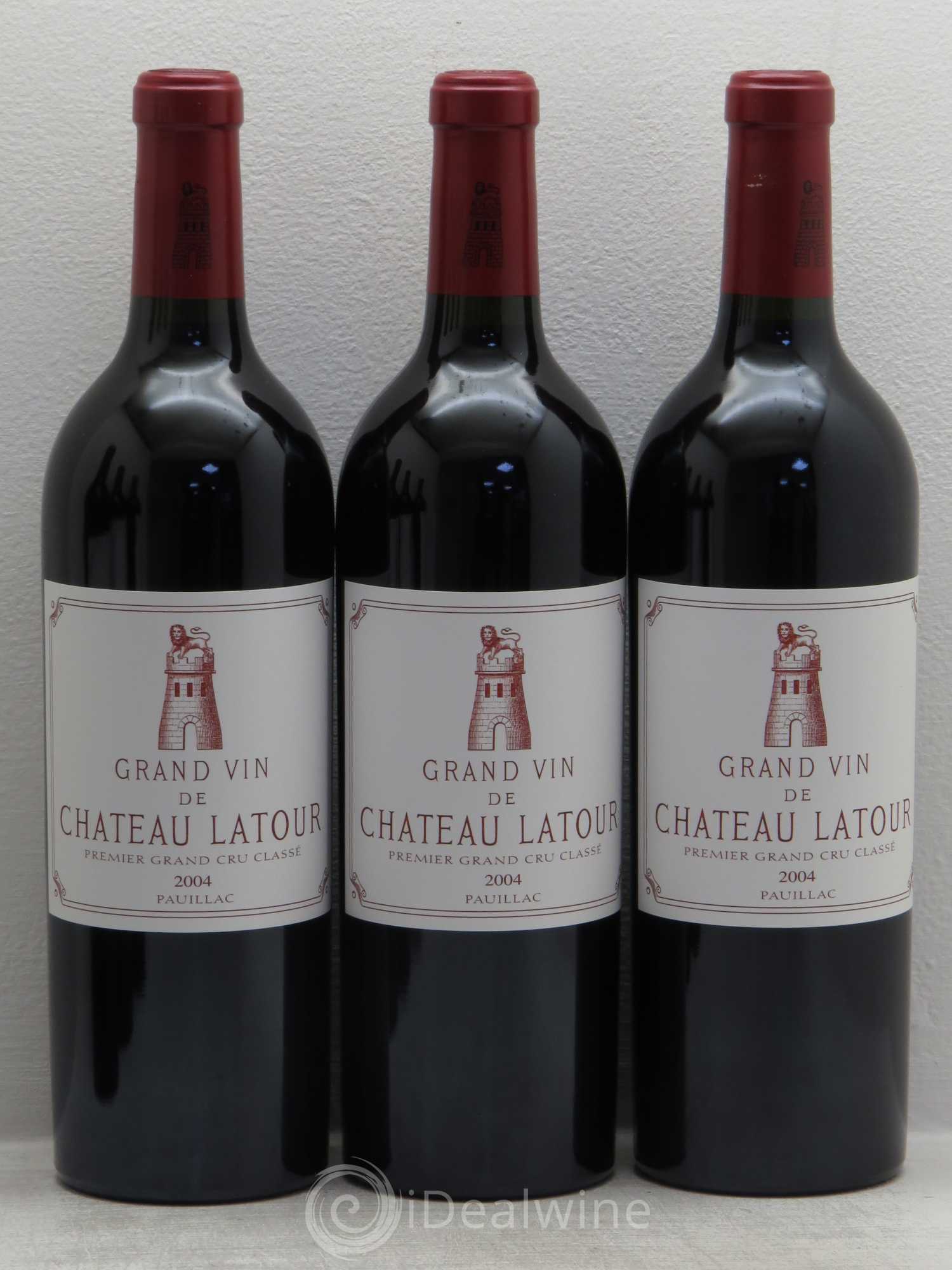 Château Latour 1er Grand Cru Classé 2004 - Lot de 6 bouteilles - 1