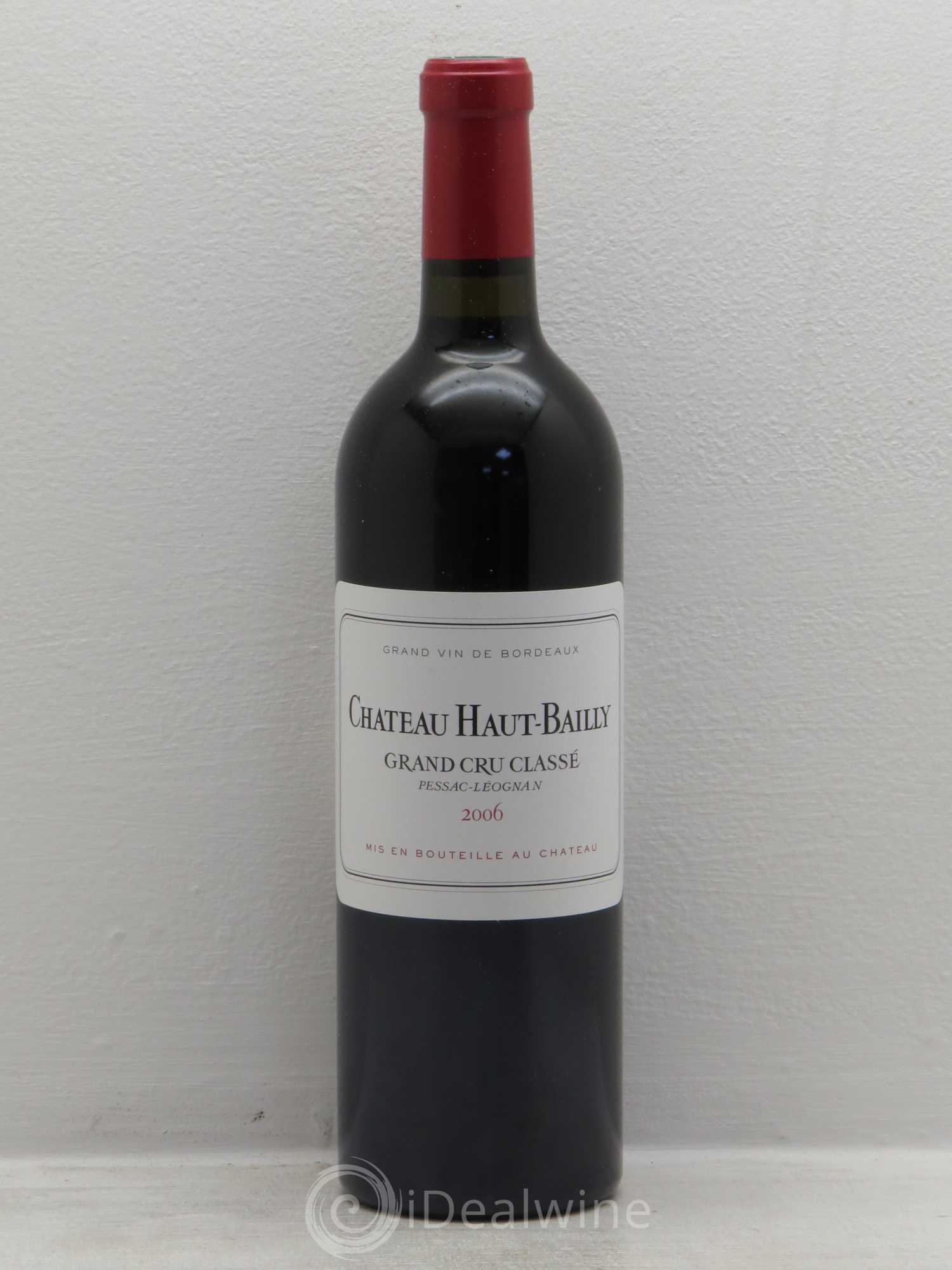 Château Haut-Bailly Cru Classé de Graves 2006 - Lot de 12 bouteilles - 0