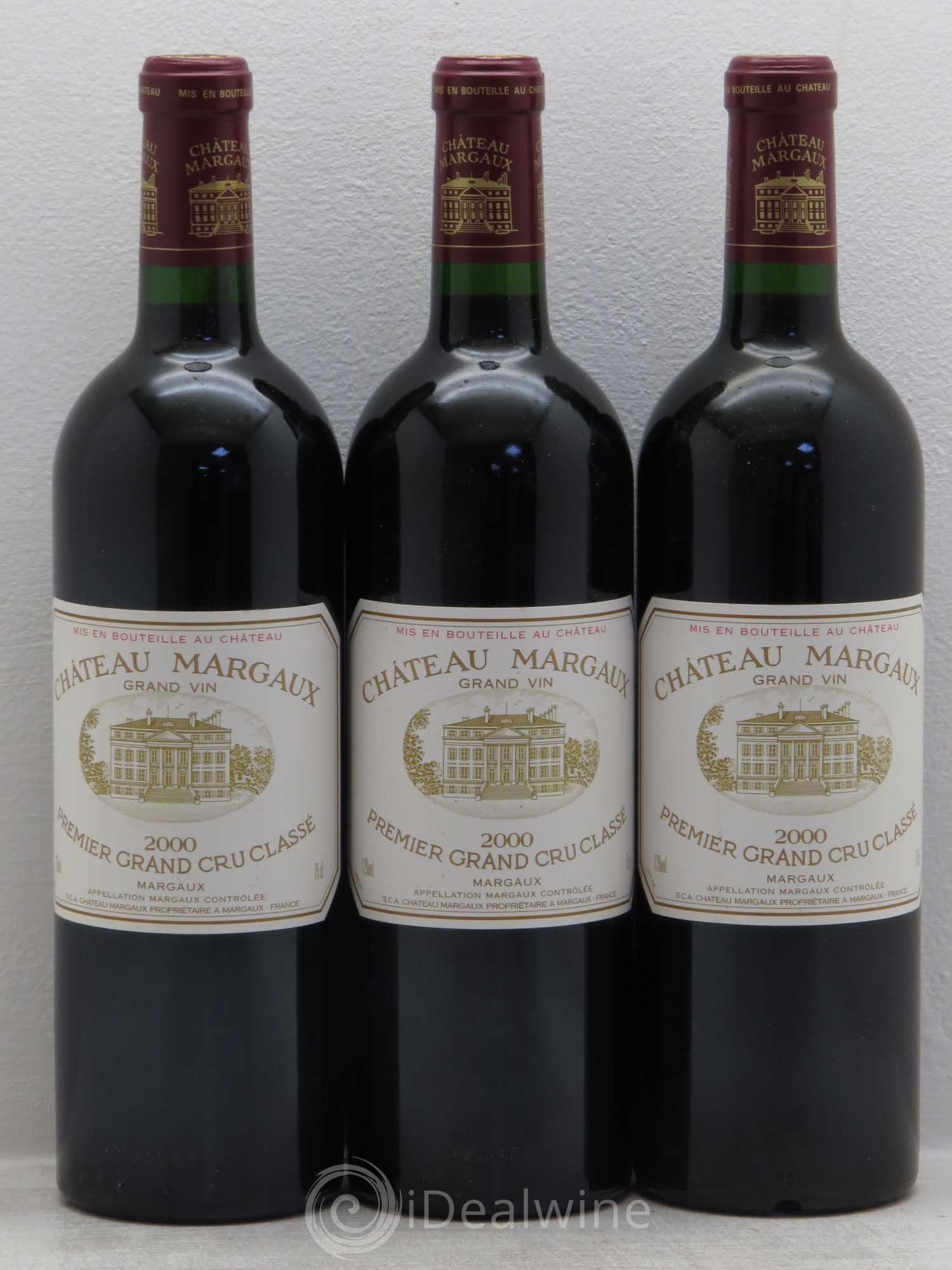 Château Margaux 1er Grand Cru Classé 2000 - Lot de 6 bouteilles - 2