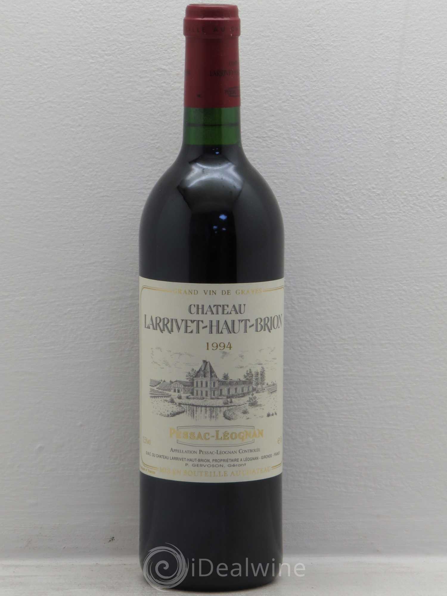 Château Larrivet Haut-Brion 1994 - Lot de 12 bouteilles - 0