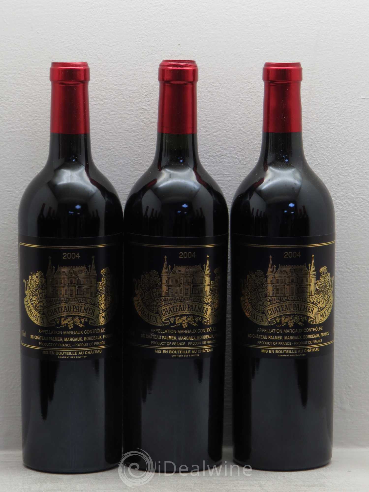 Château Palmer 3ème Grand Cru Classé 2004 - Lot de 12 bouteilles - 1