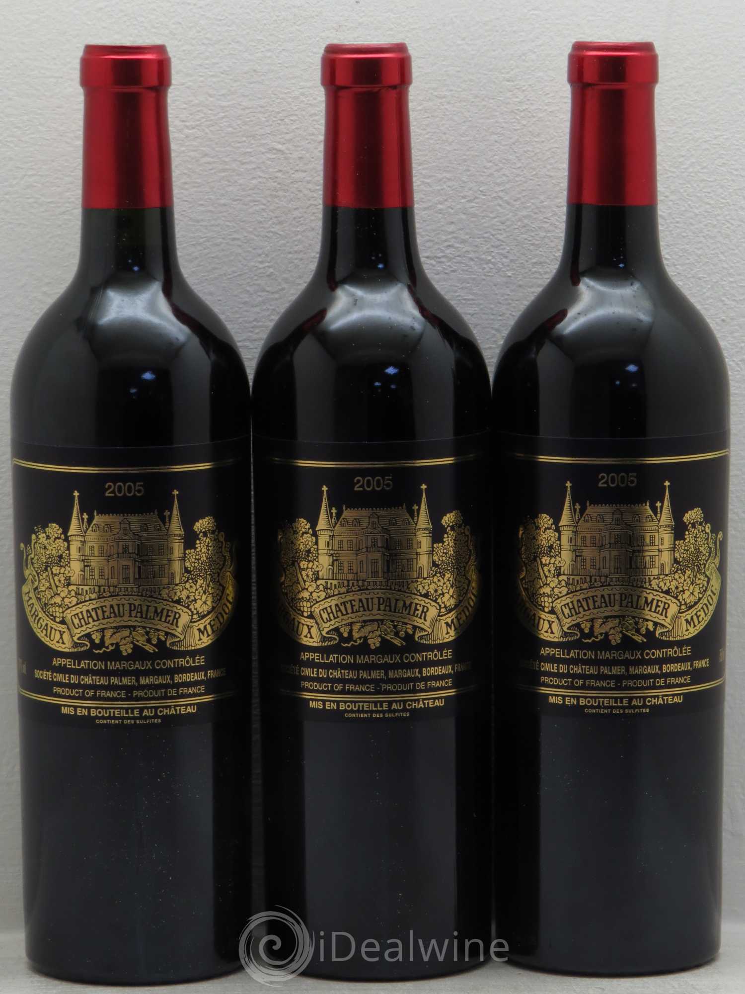Château Palmer 3ème Grand Cru Classé 2005 - Lot de 12 bouteilles - 3
