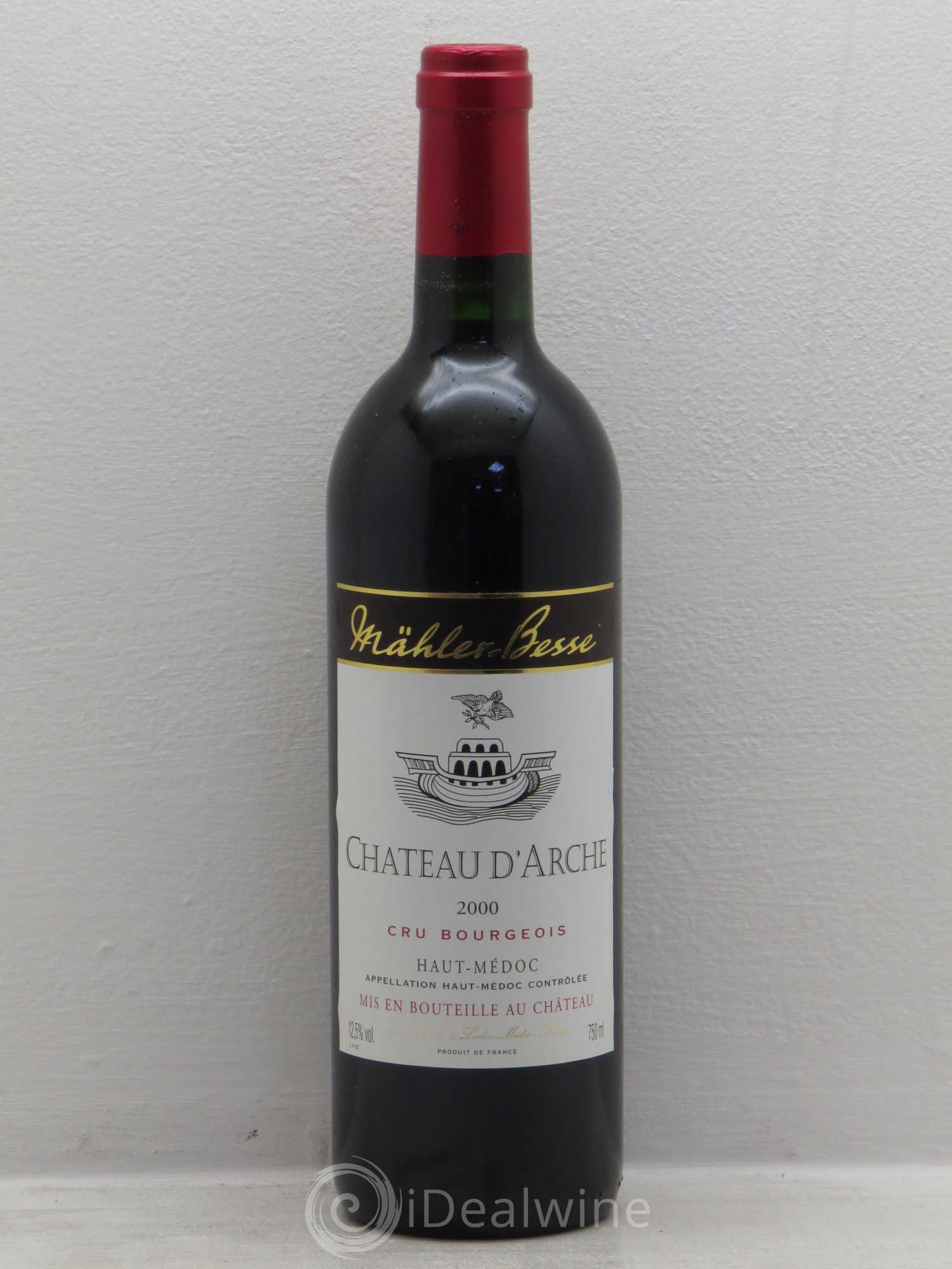 Château d'Arche Cru Bourgeois 2000 - Lot de 12 bouteilles - 0