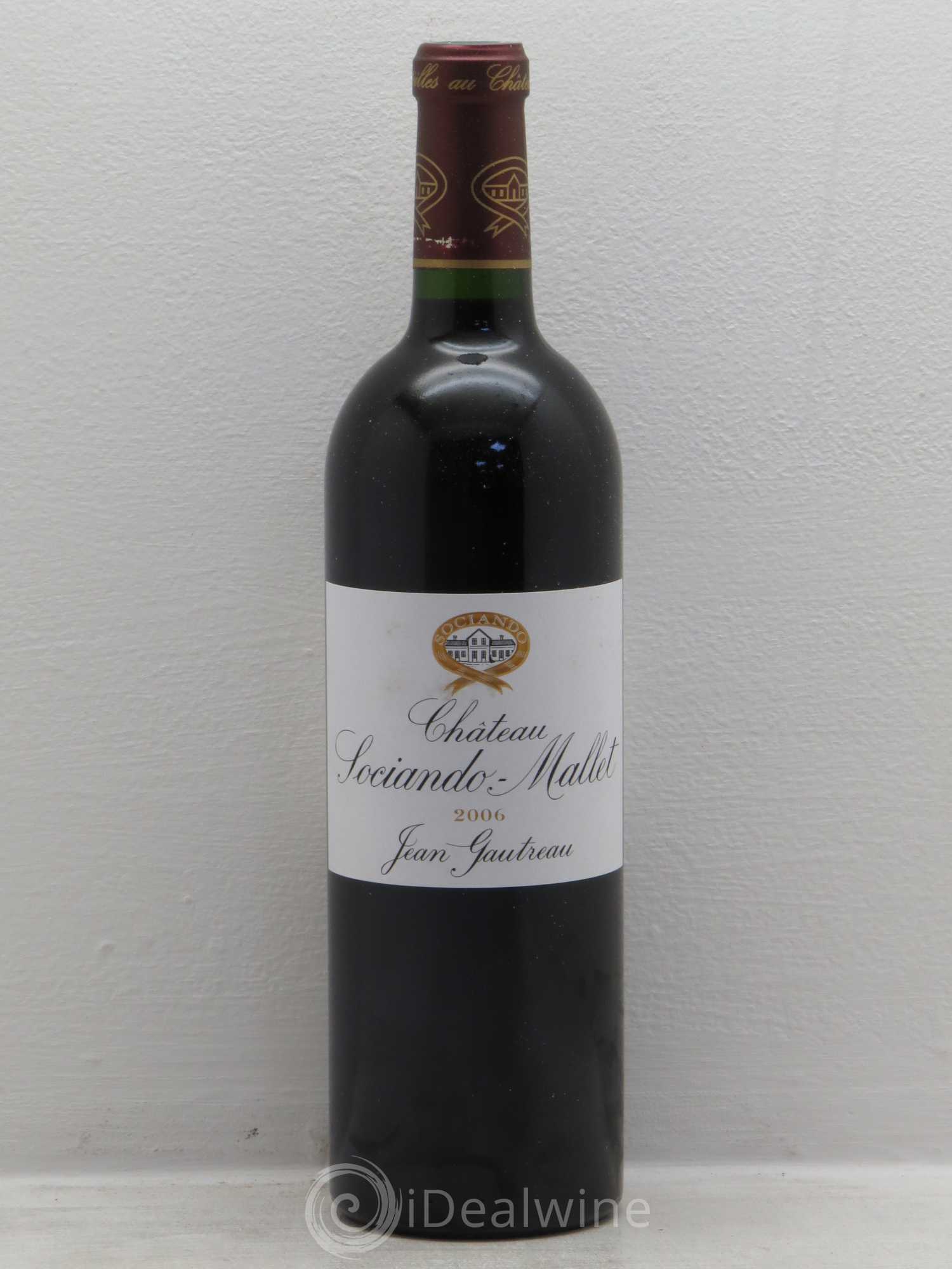 Château Sociando Mallet 2006 - Lot de 12 bouteilles - 0