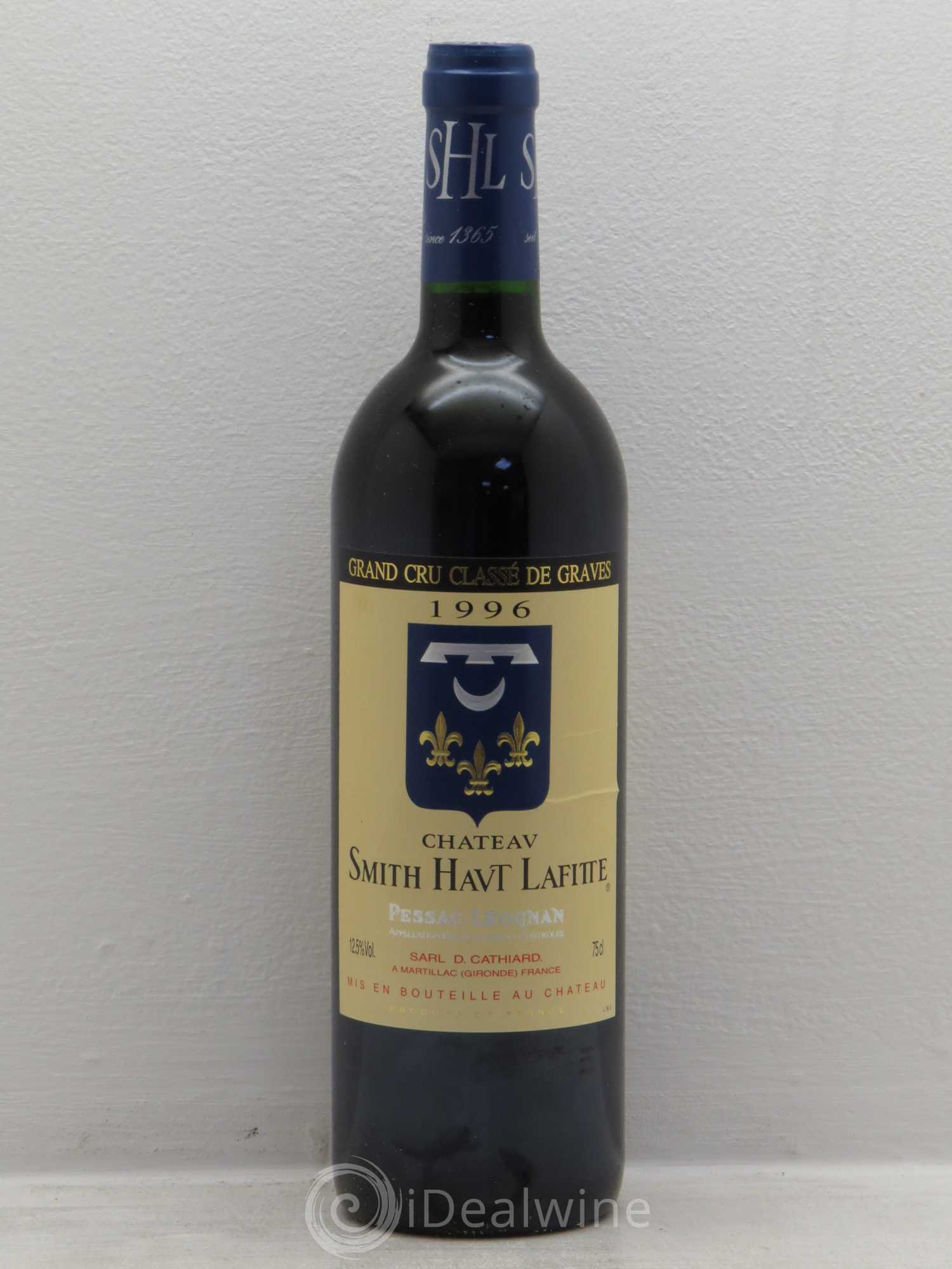 Château Smith Haut Lafitte Cru Classé de Graves 1996 - Lot de 12 bouteilles - 0