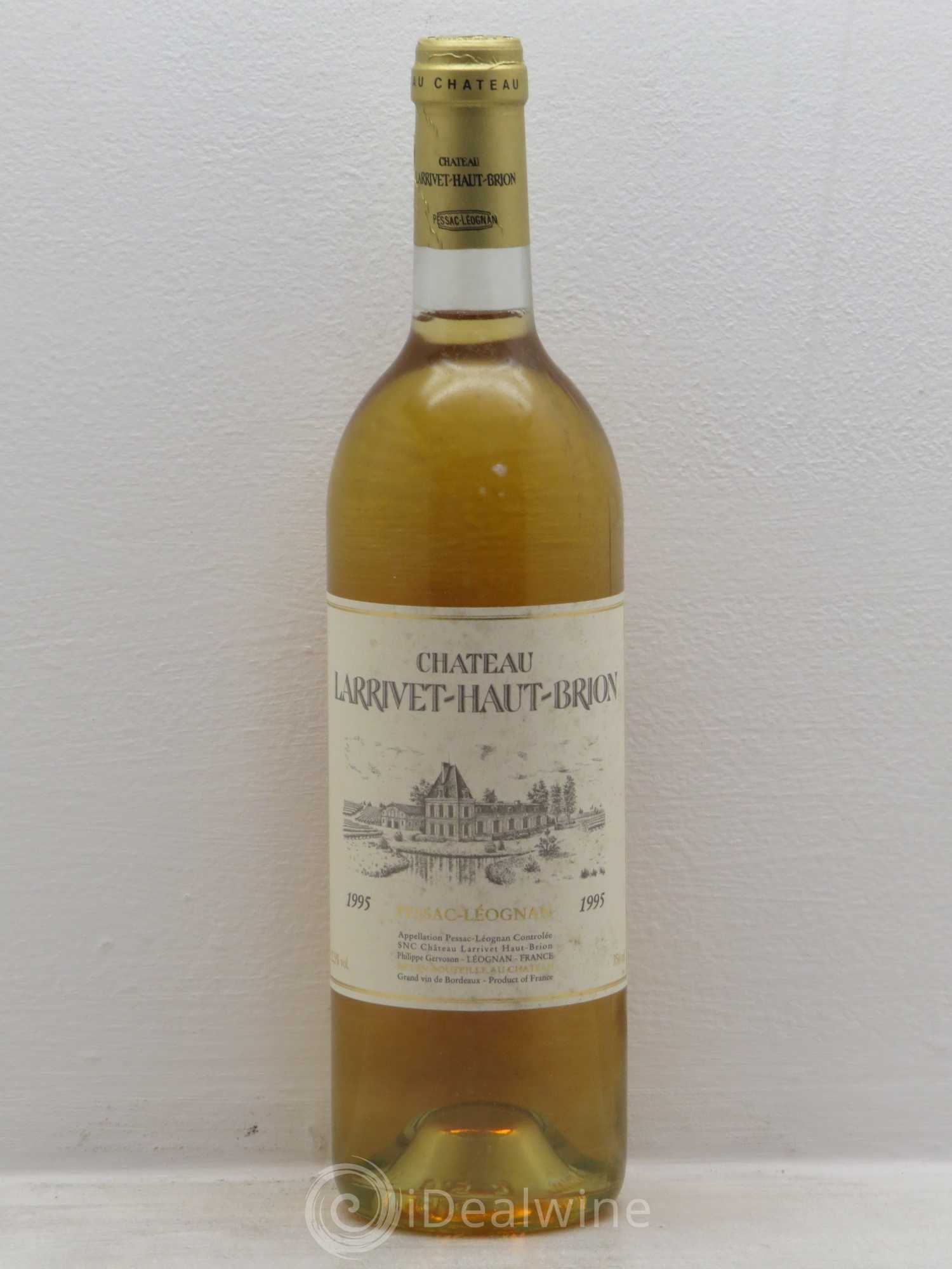 Château Larrivet Haut-Brion 1995 - Lot de 12 bouteilles - 0