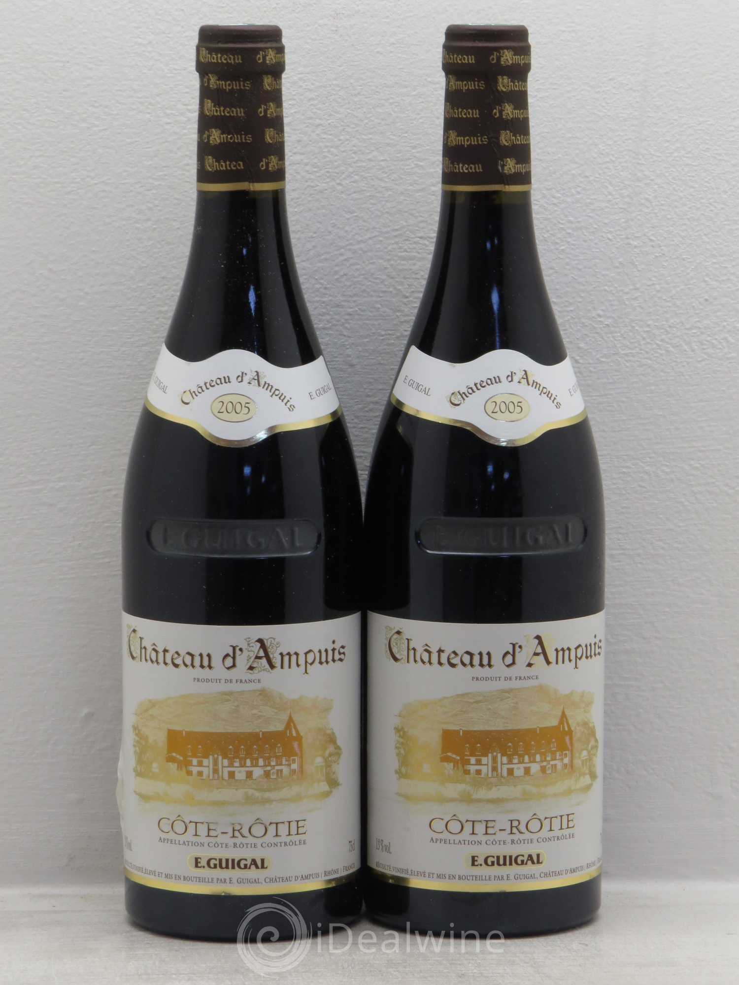 Côte-Rôtie Château d'Ampuis Guigal 2005 - Lot de 2 bouteilles - 0