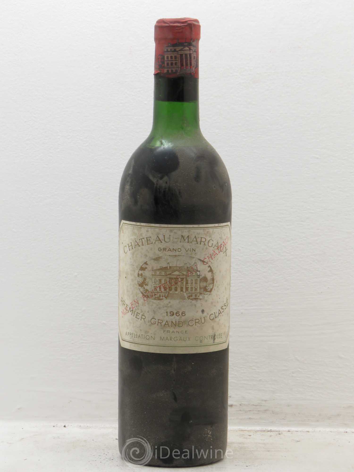 Château Margaux 1er Grand Cru Classé 1966 - Lot de 1 bouteille - 0