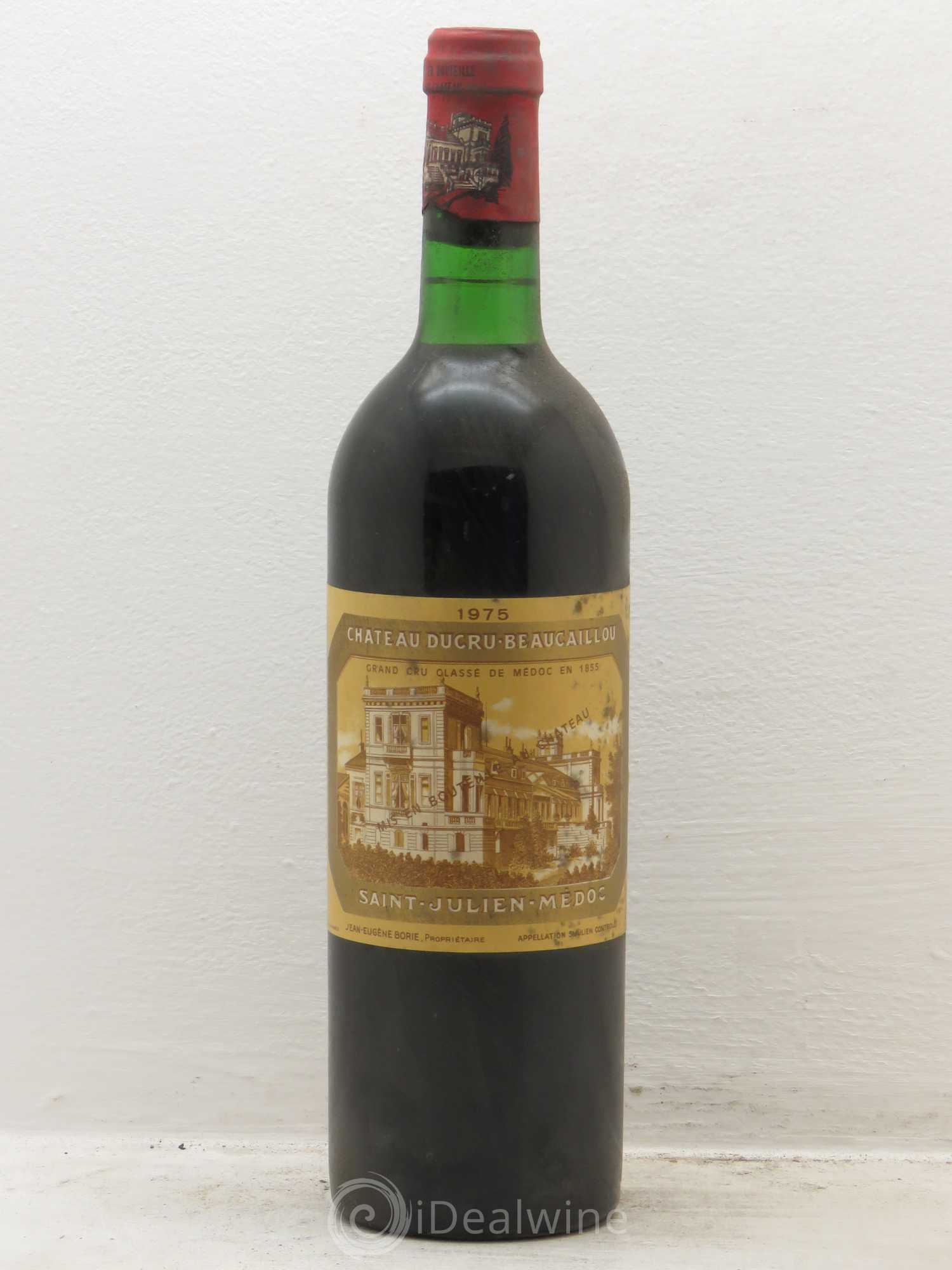 Château Ducru Beaucaillou 2ème Grand Cru Classé 1975 - Lot de 6 bouteilles - 0