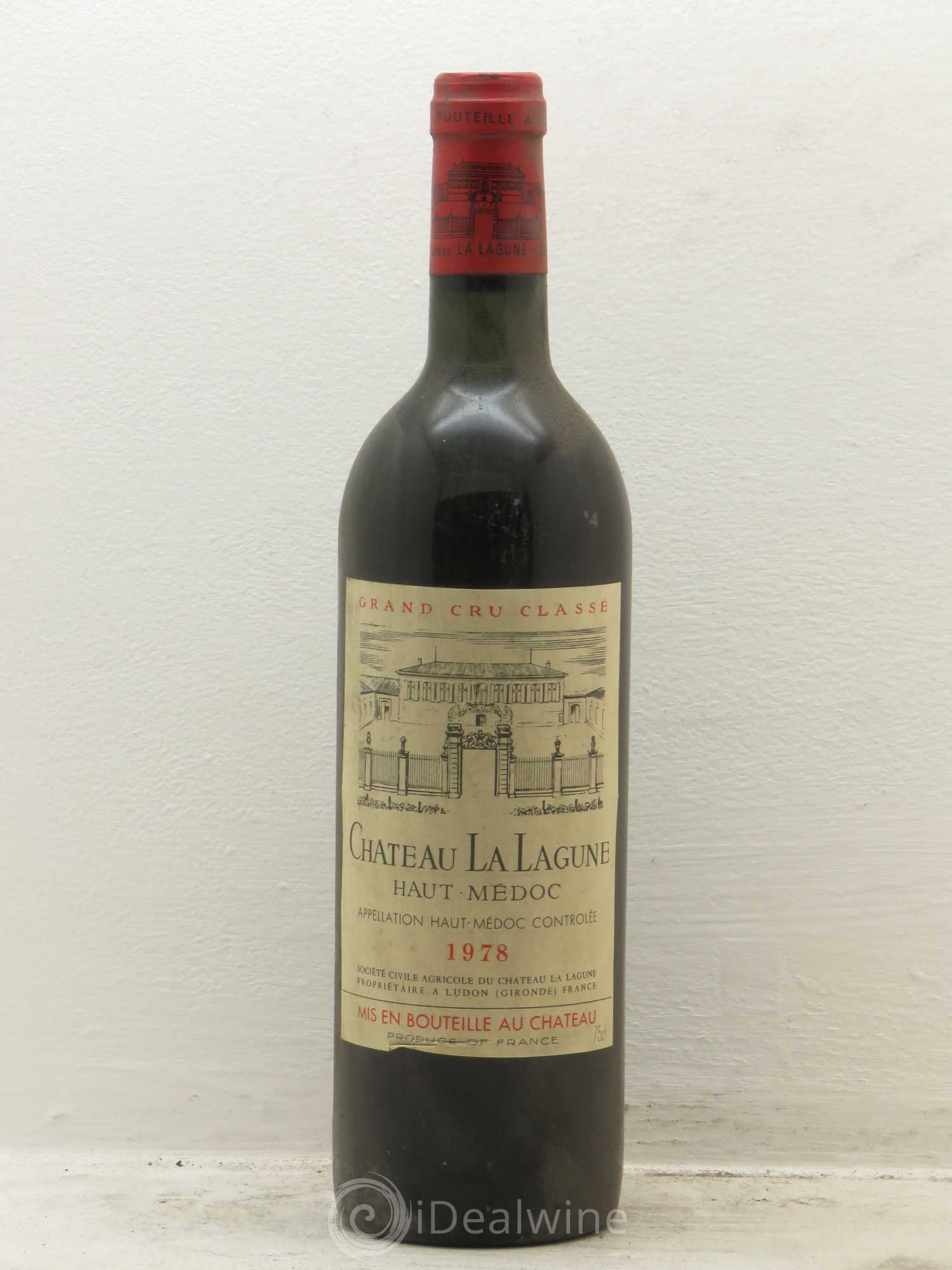 Château la Lagune 3ème Grand Cru Classé 1978 - Lot de 1 bouteille - 0