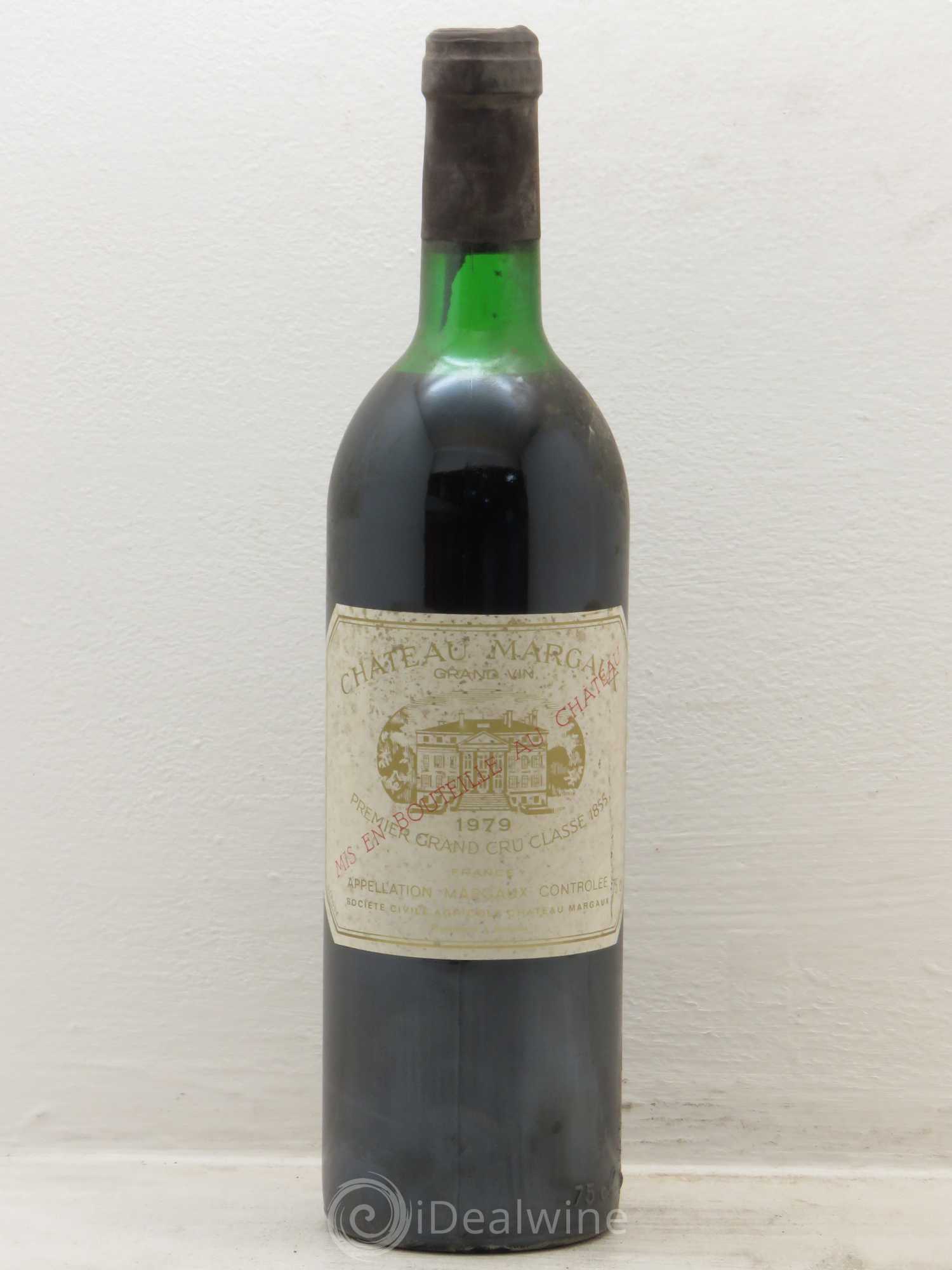 Château Margaux 1er Grand Cru Classé 1979 - Lot de 1 bouteille - 0