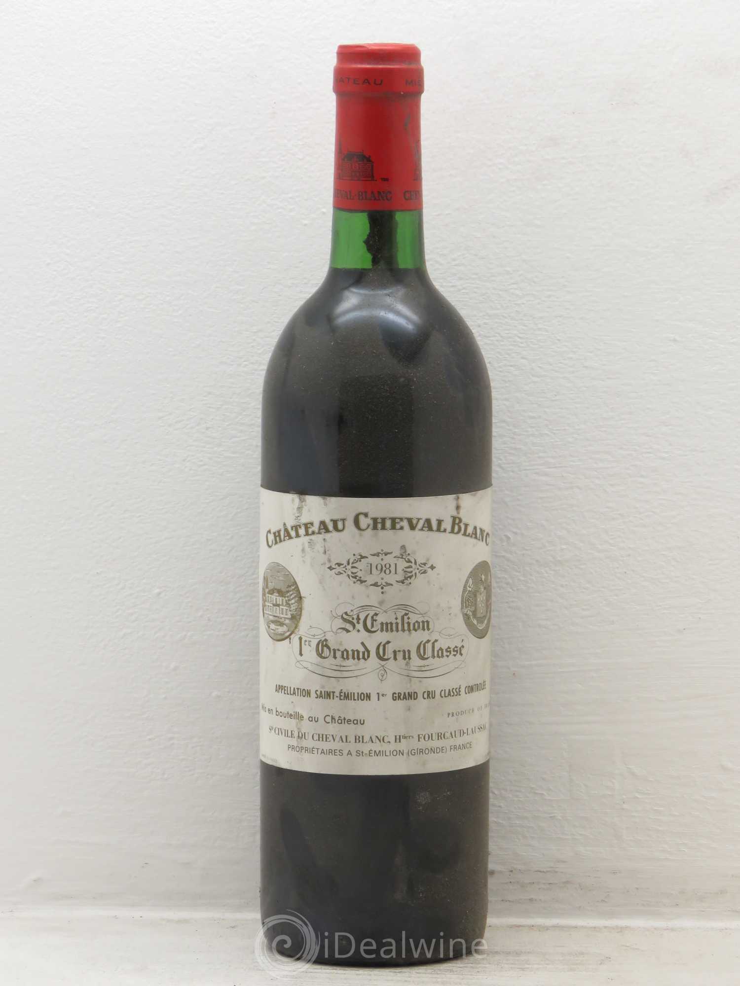 Château Cheval Blanc 1er Grand Cru Classé A 1981 - Lot de 1 bouteille - 0