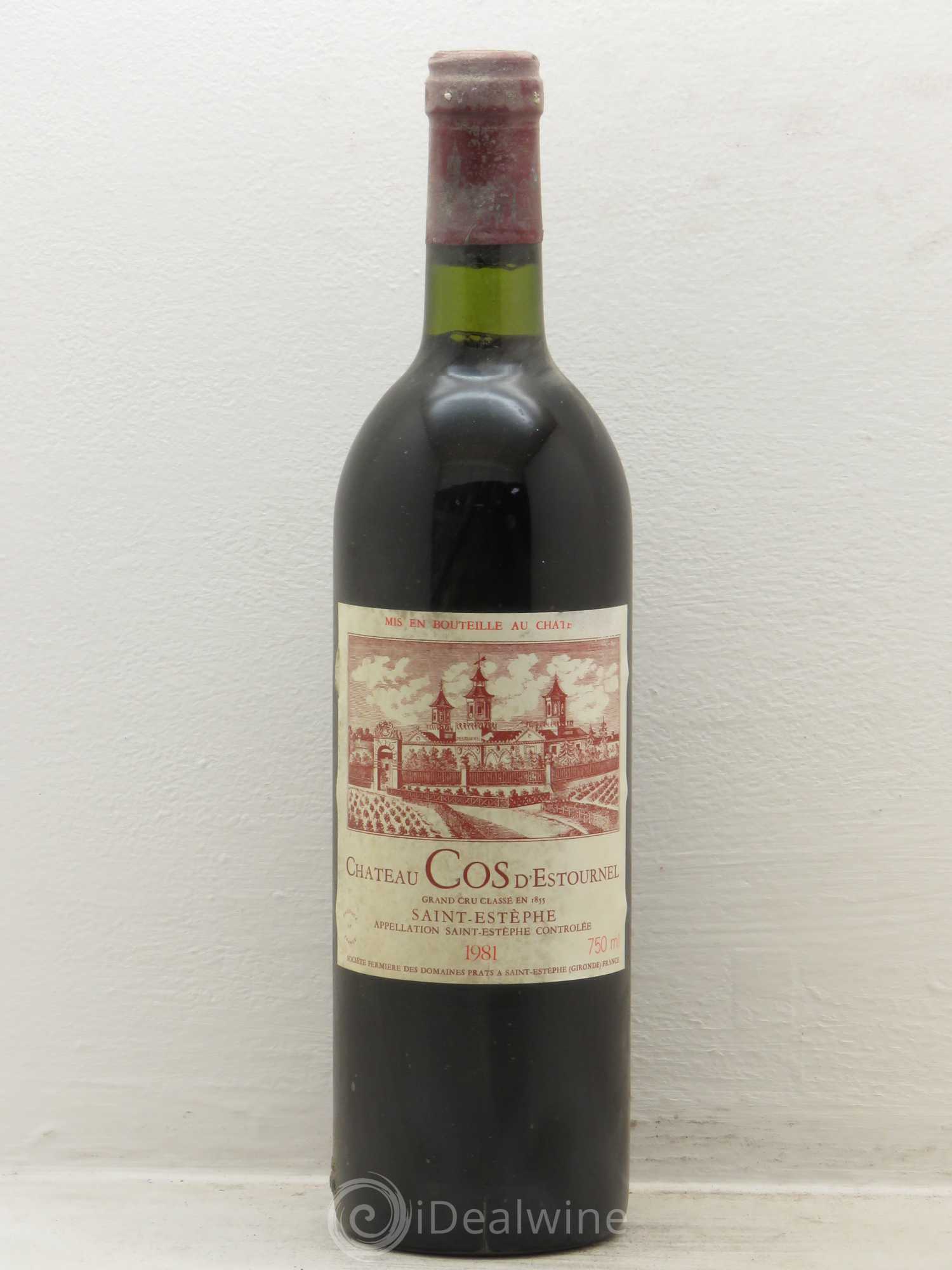 Cos d'Estournel 2ème Grand Cru Classé 1981 - Lot de 1 bouteille - 0