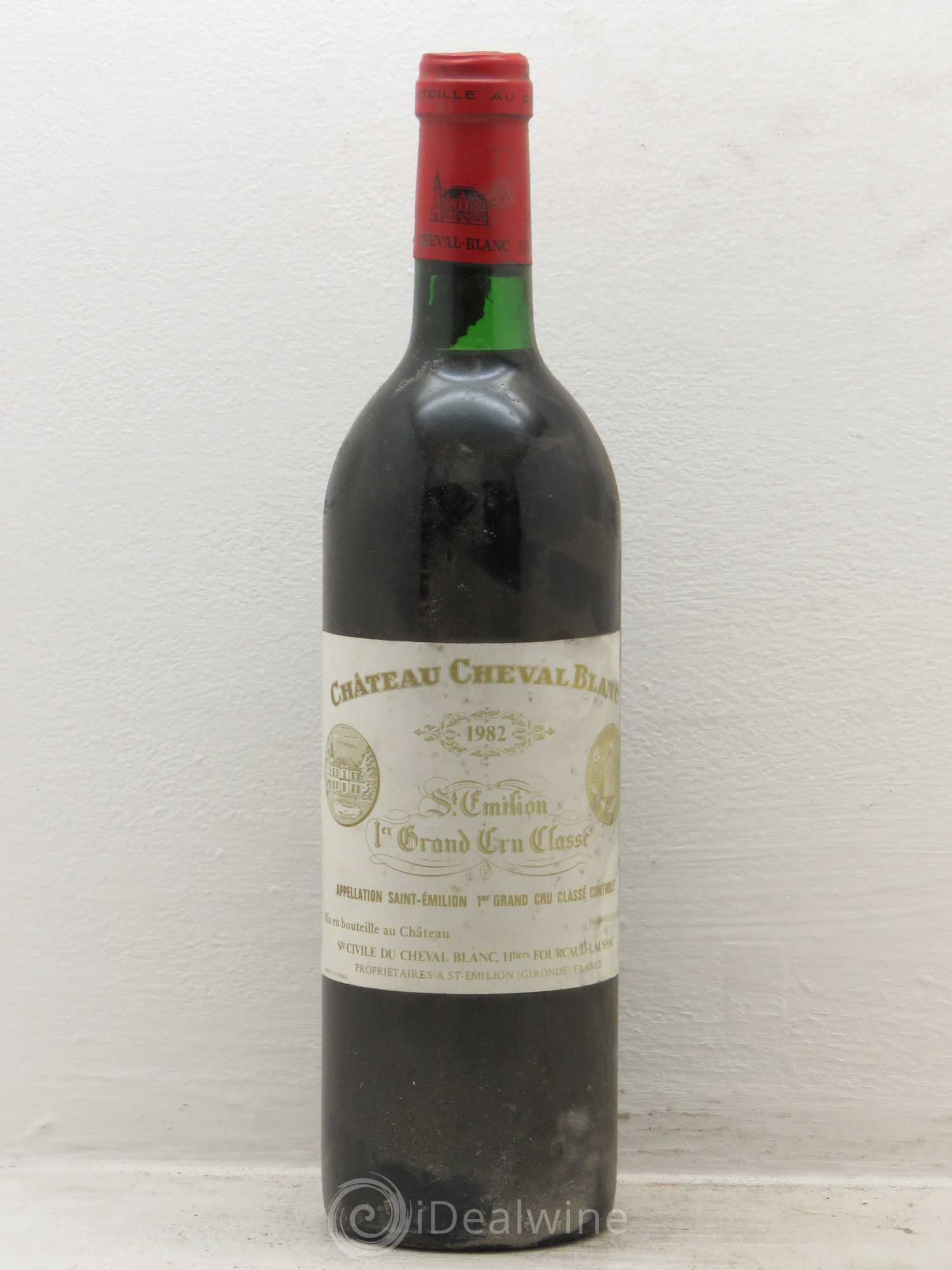 Château Cheval Blanc 1er Grand Cru Classé A 1982 - Lot de 1 bouteille - 0