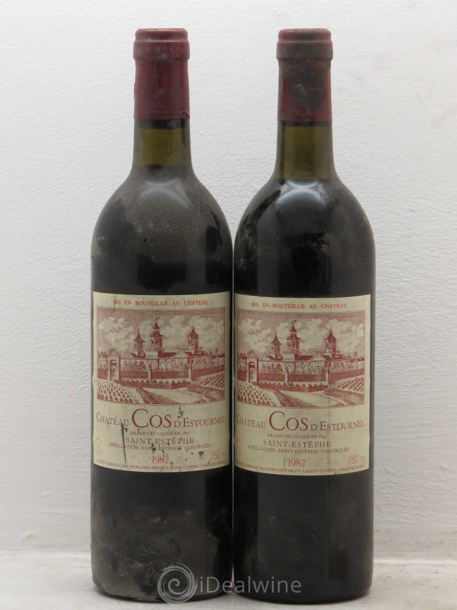 Cos d'Estournel 2ème Grand Cru Classé 1982 - Lot de 2 bouteilles - 0