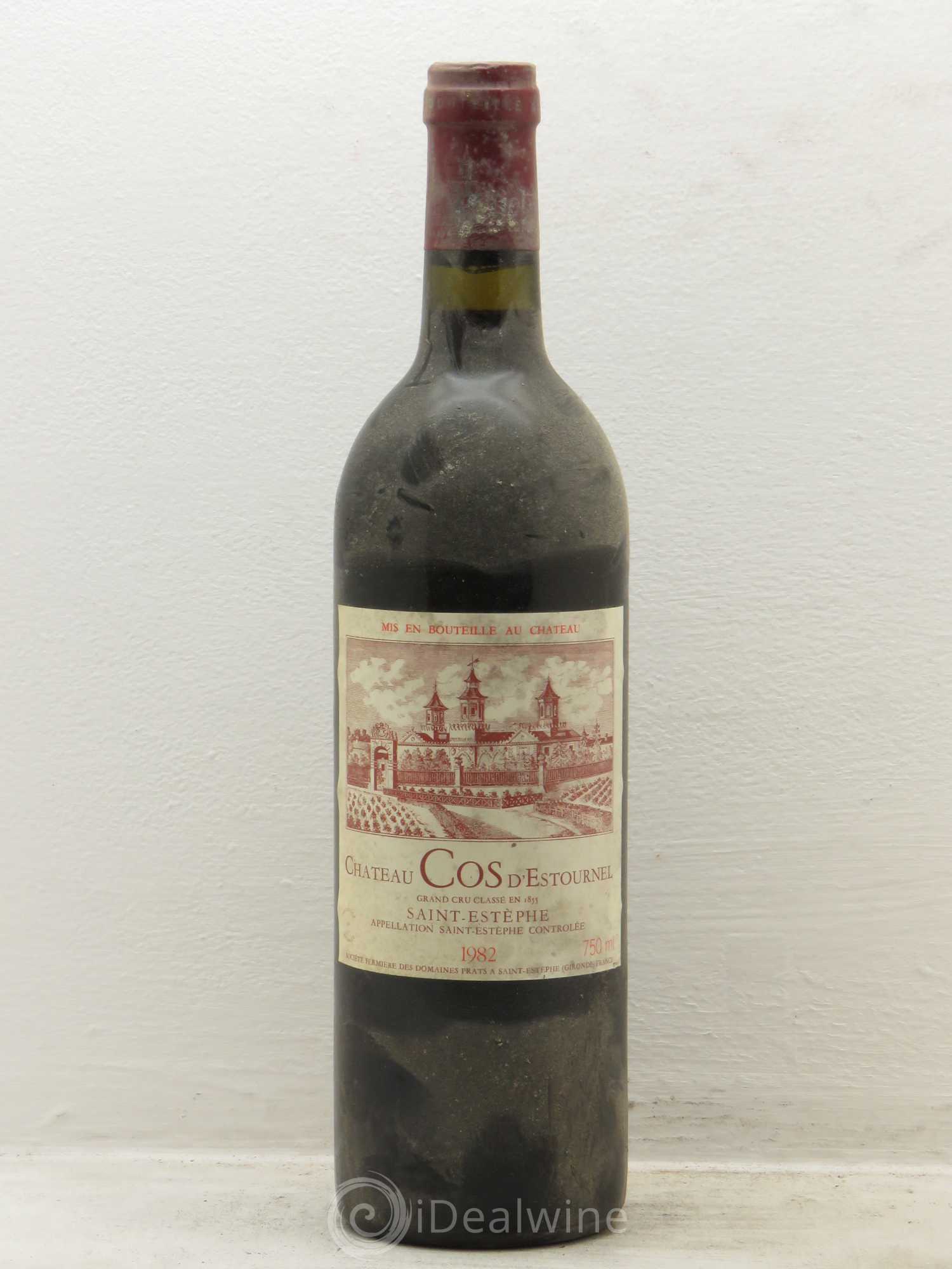Cos d'Estournel 2ème Grand Cru Classé 1982 - Lot de 1 bouteille - 0