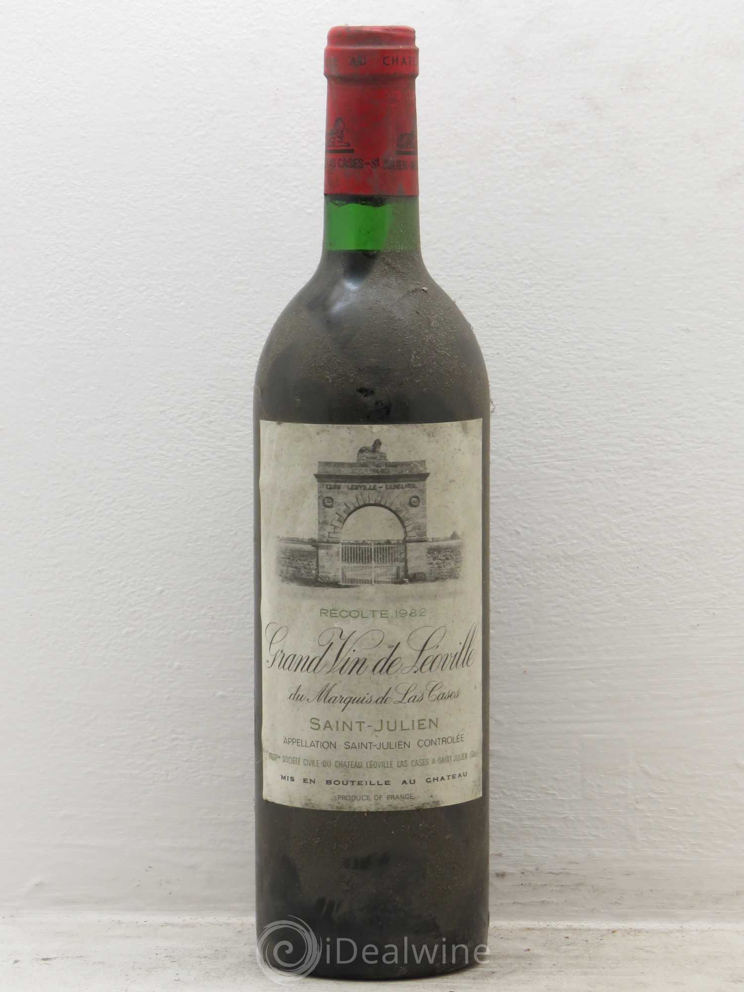 Château Léoville Las Cases 2ème Grand Cru Classé 1982 - Lot de 1 bouteille - 0