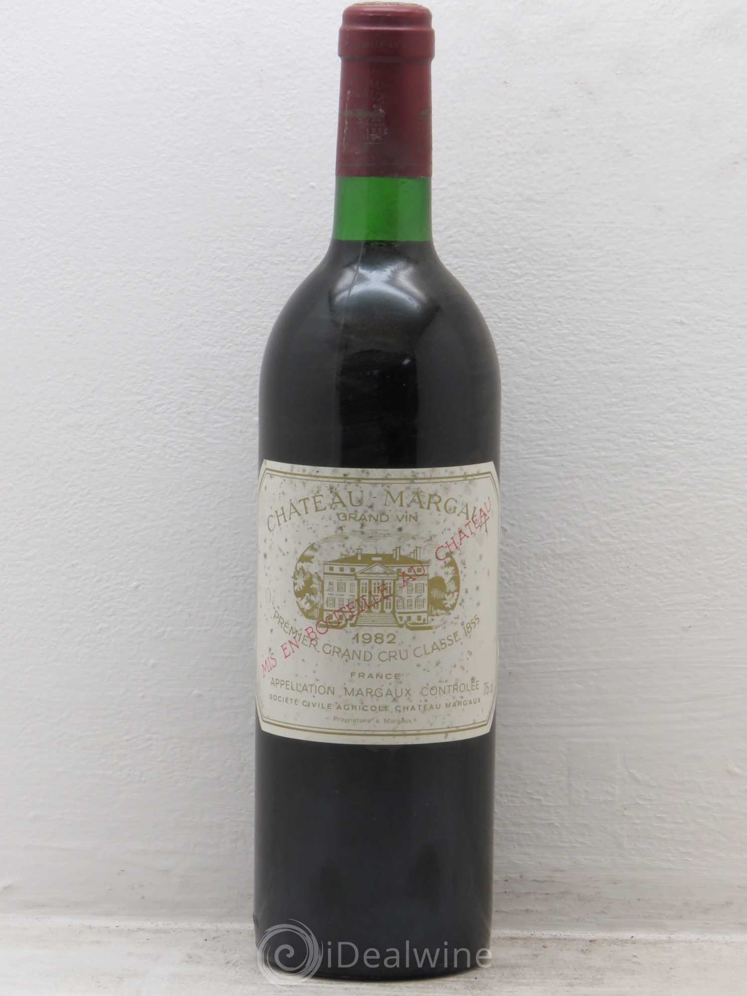 Château Margaux 1er Grand Cru Classé 1982 - Lot de 1 bouteille - 0