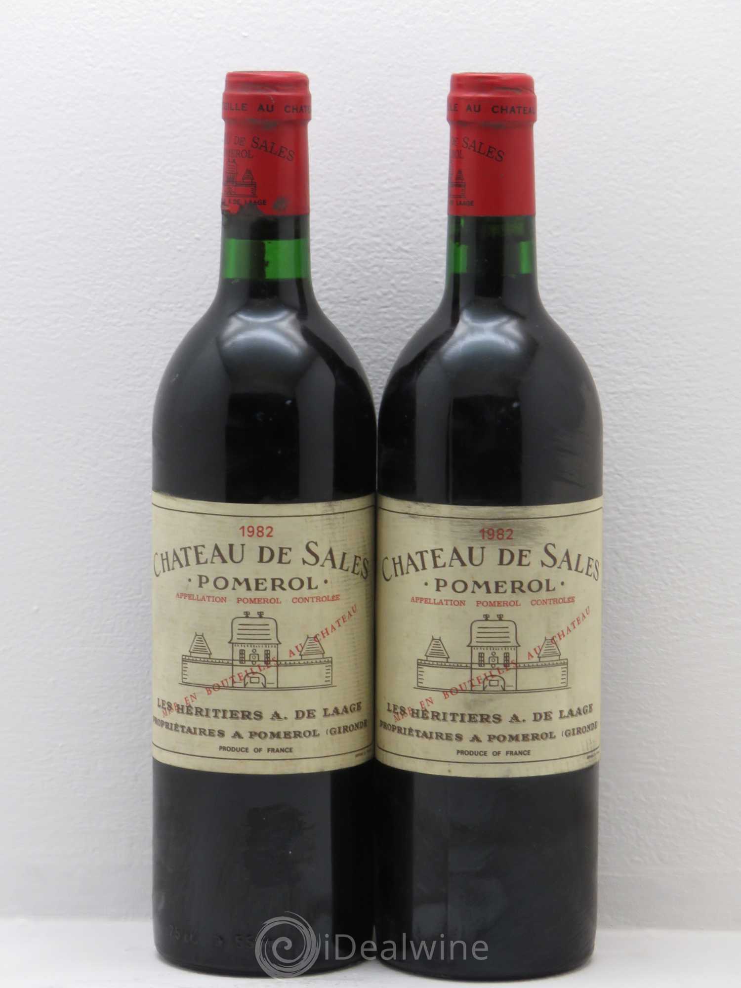 Château de Sales 1982 - Posten von 2 Flaschen - 0