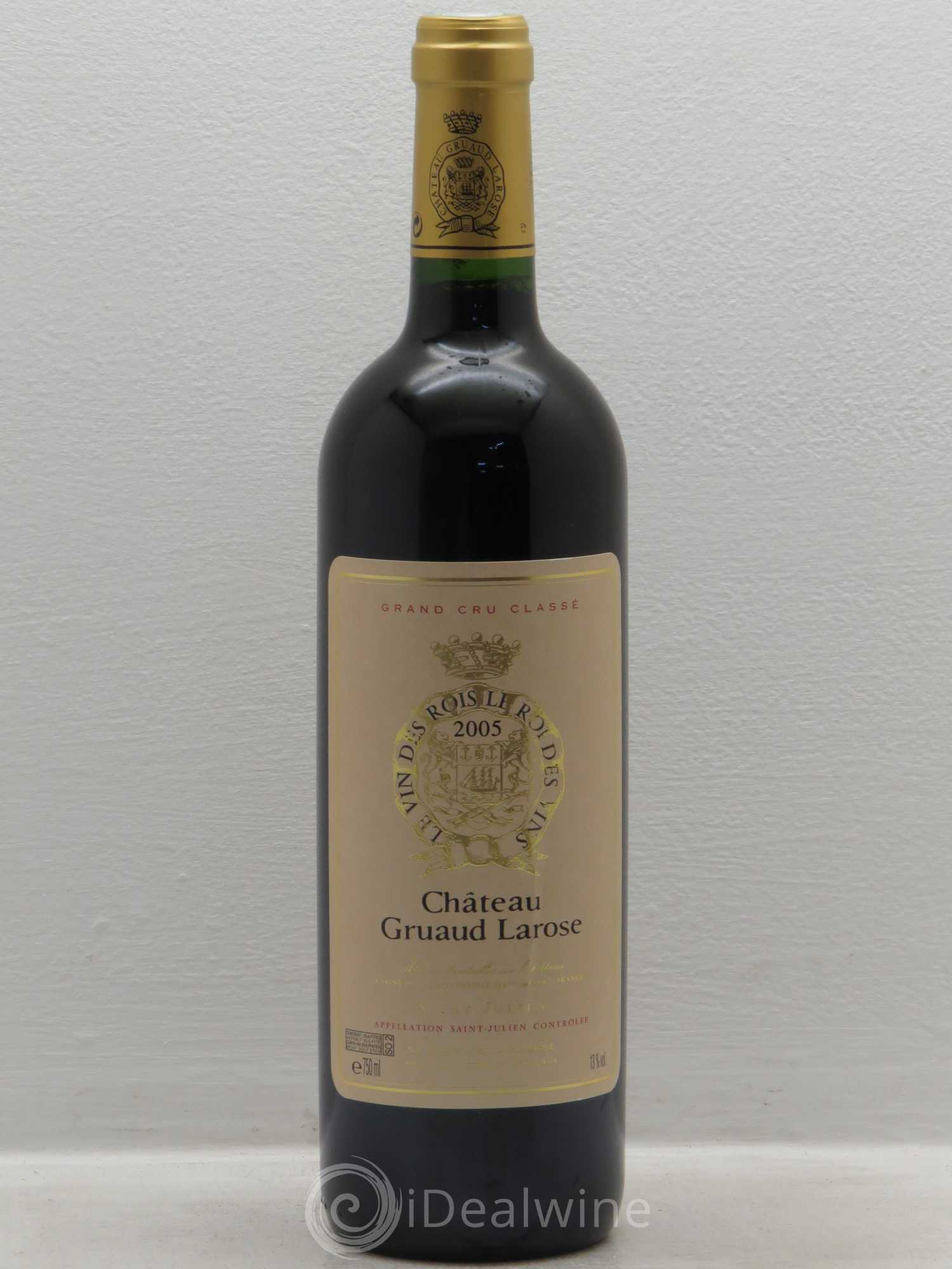 Château Gruaud Larose 2ème Grand Cru Classé 2005 - Lot de 6 bouteilles - 0