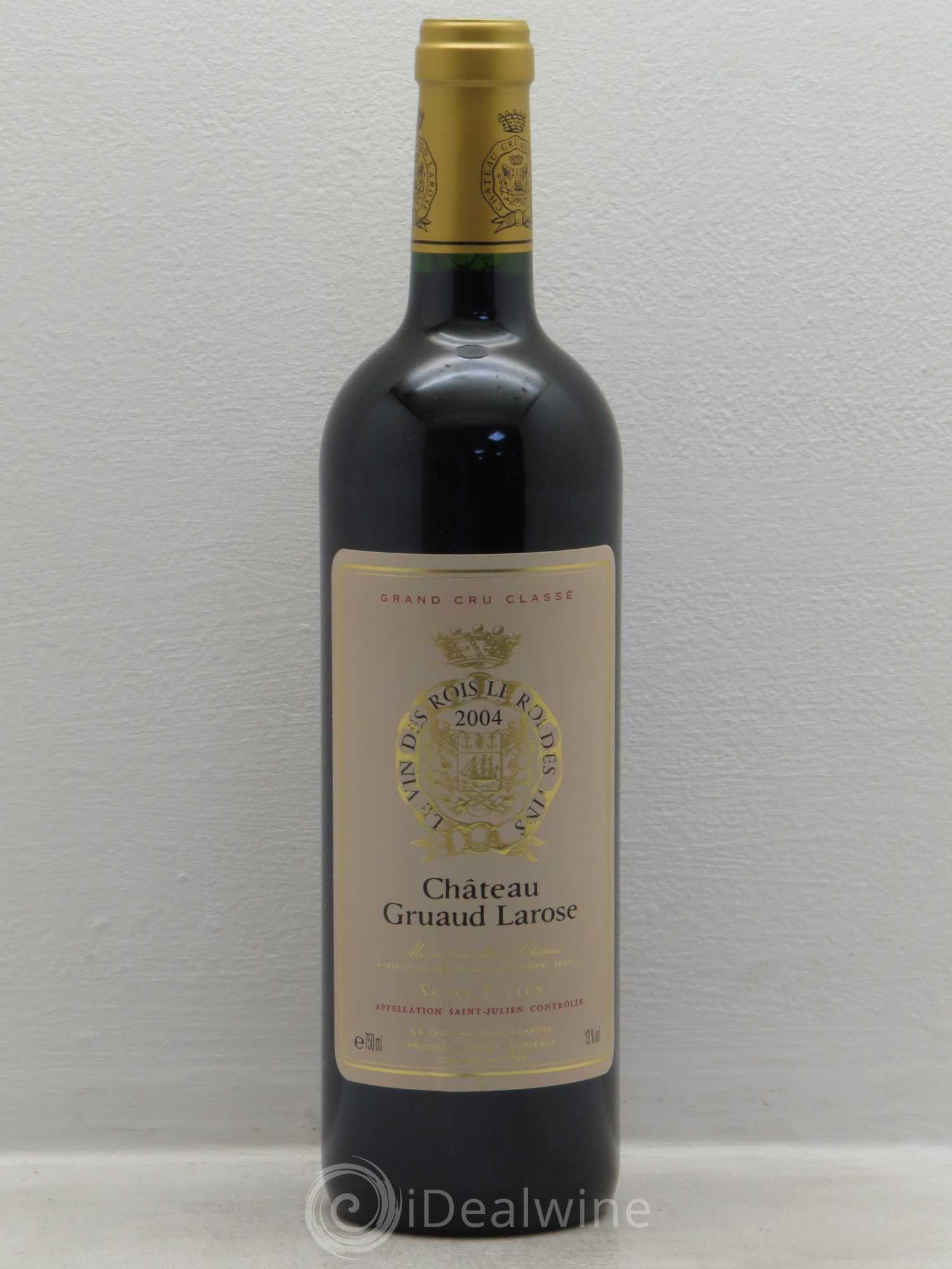 Château Gruaud Larose 2ème Grand Cru Classé 2004 - Lot de 6 bouteilles - 0